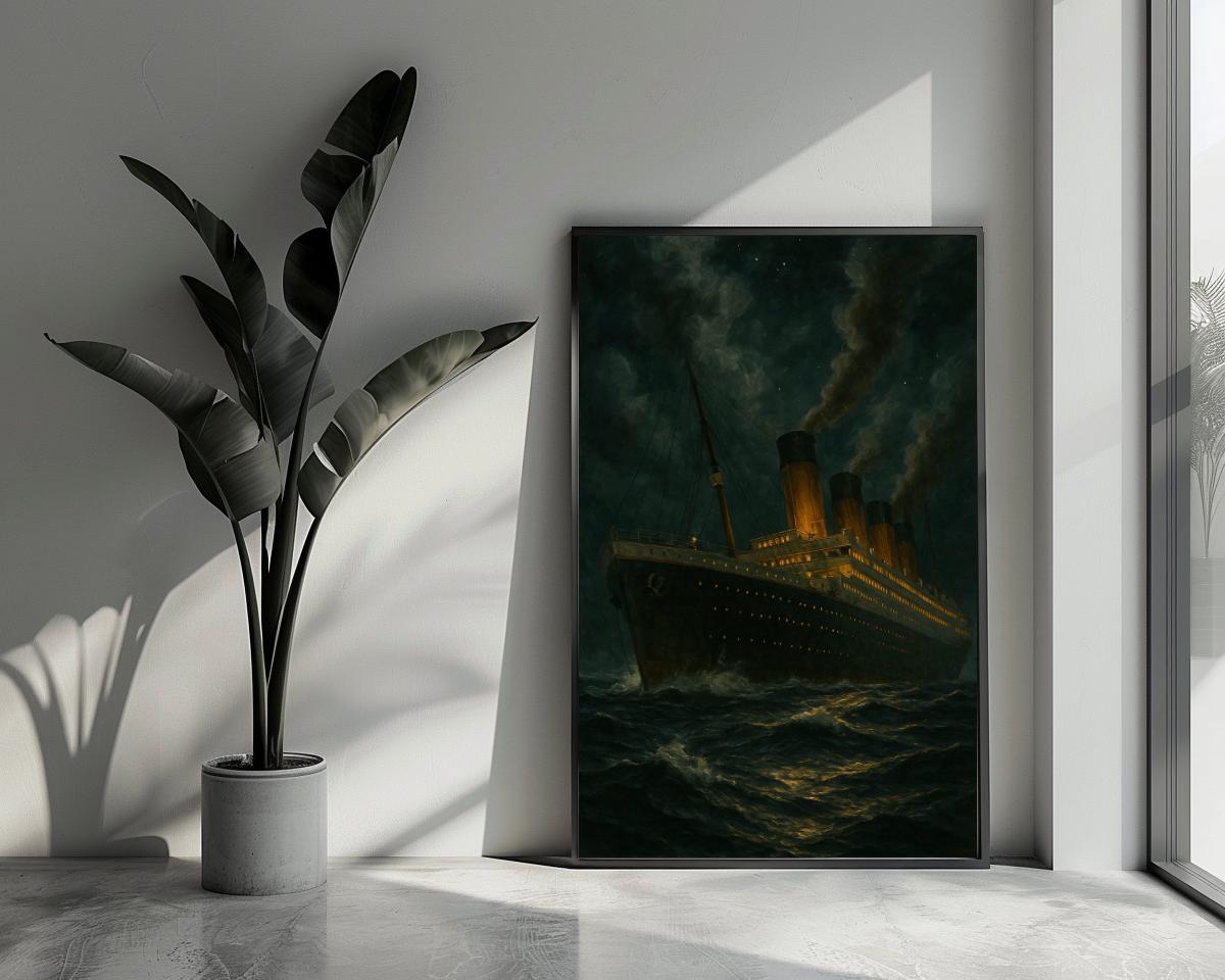 Titanic / Ship Ocean Vintage poster van 25 Artstreet