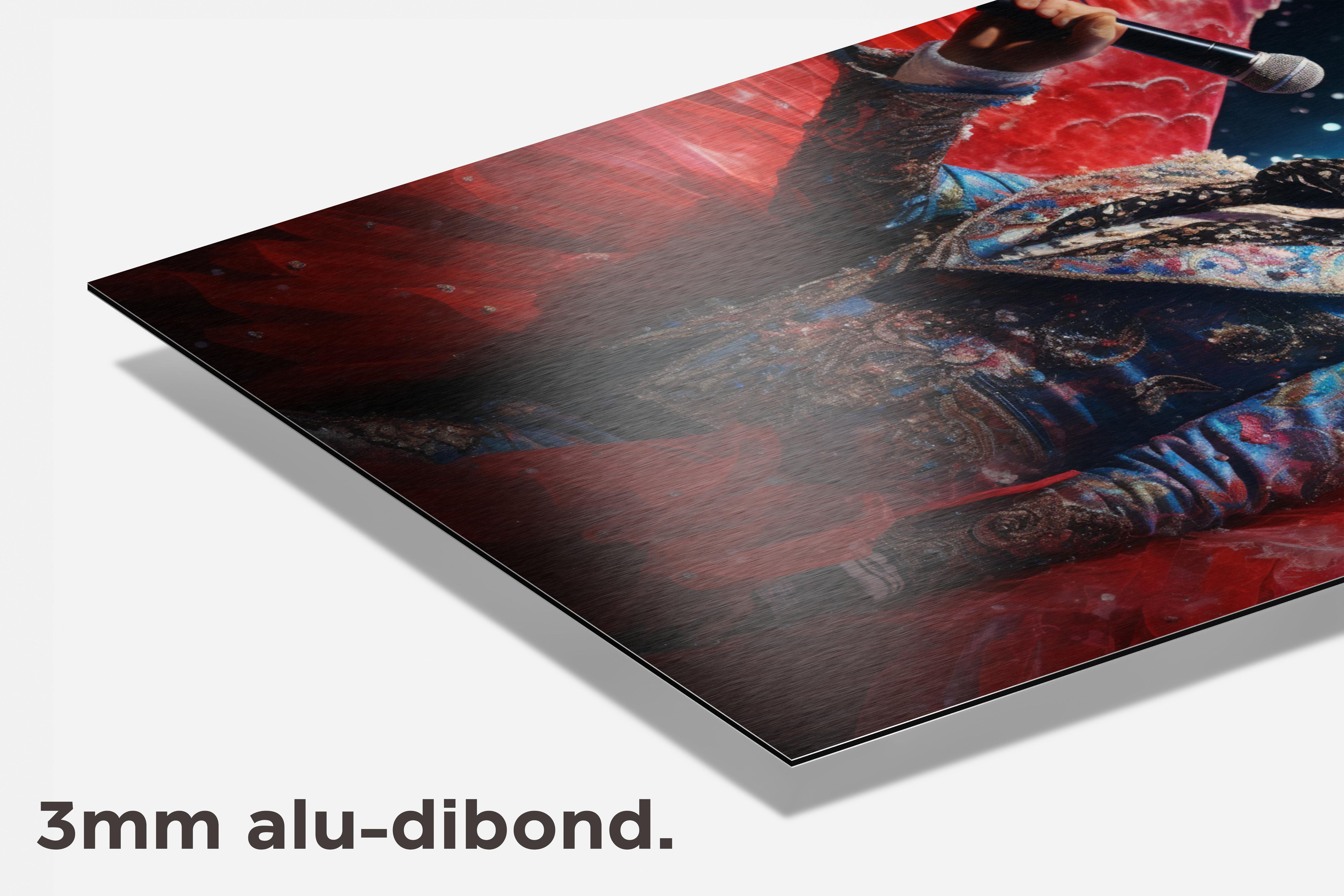 Elton John dibond detail