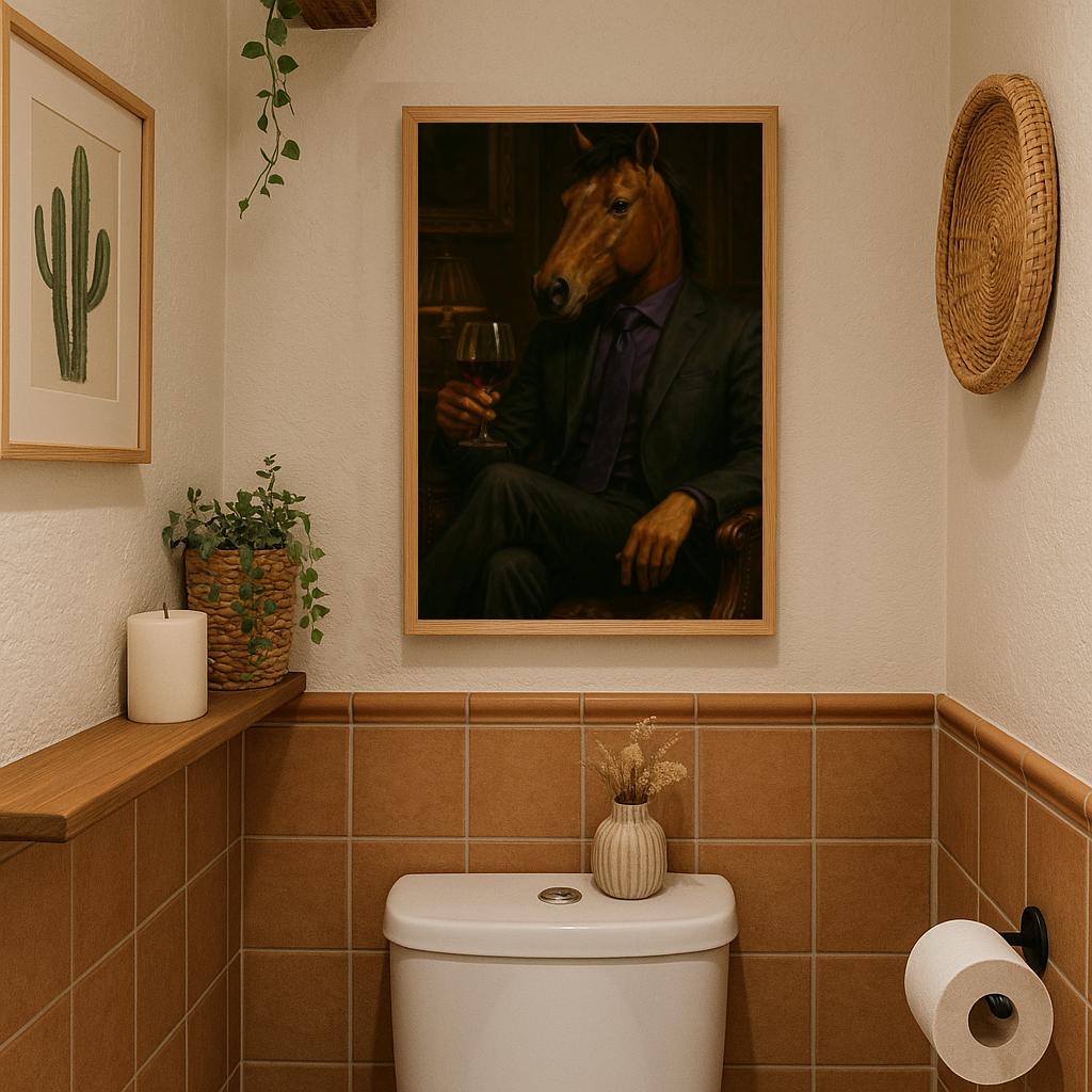 Horse Suit Wine poster sfeerbeeld 3
