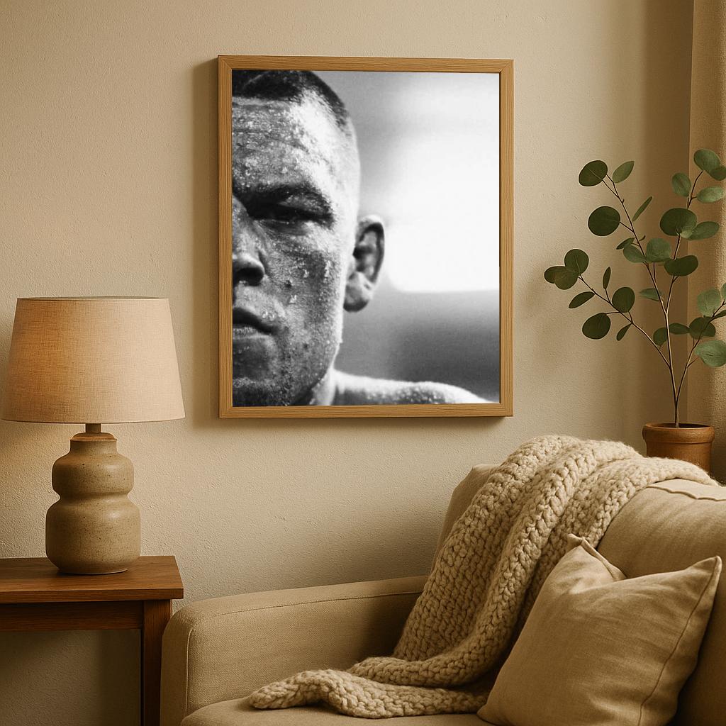 Nate Diaz B&W poster sfeerbeeld 2