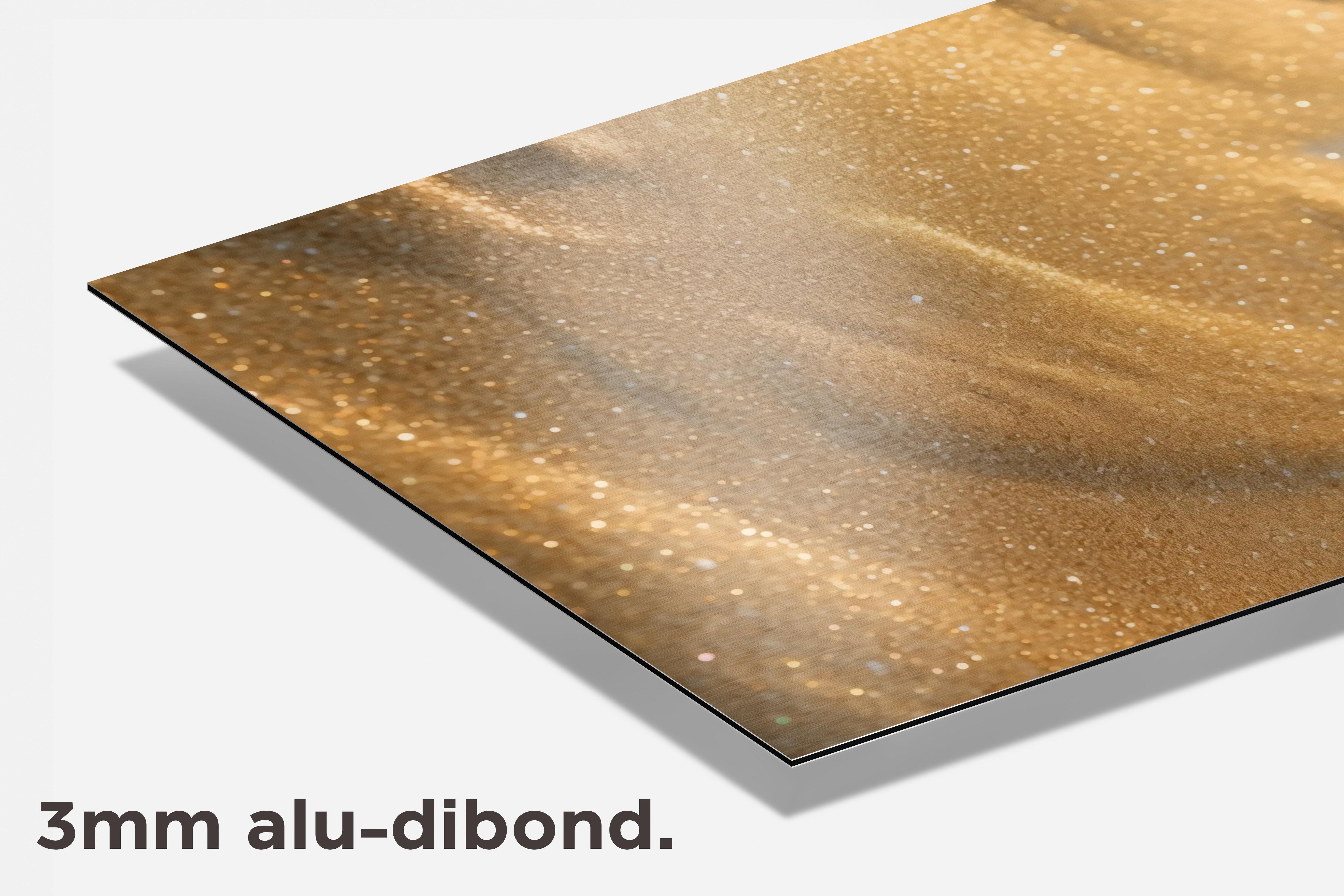 Zand Strand dibond detail