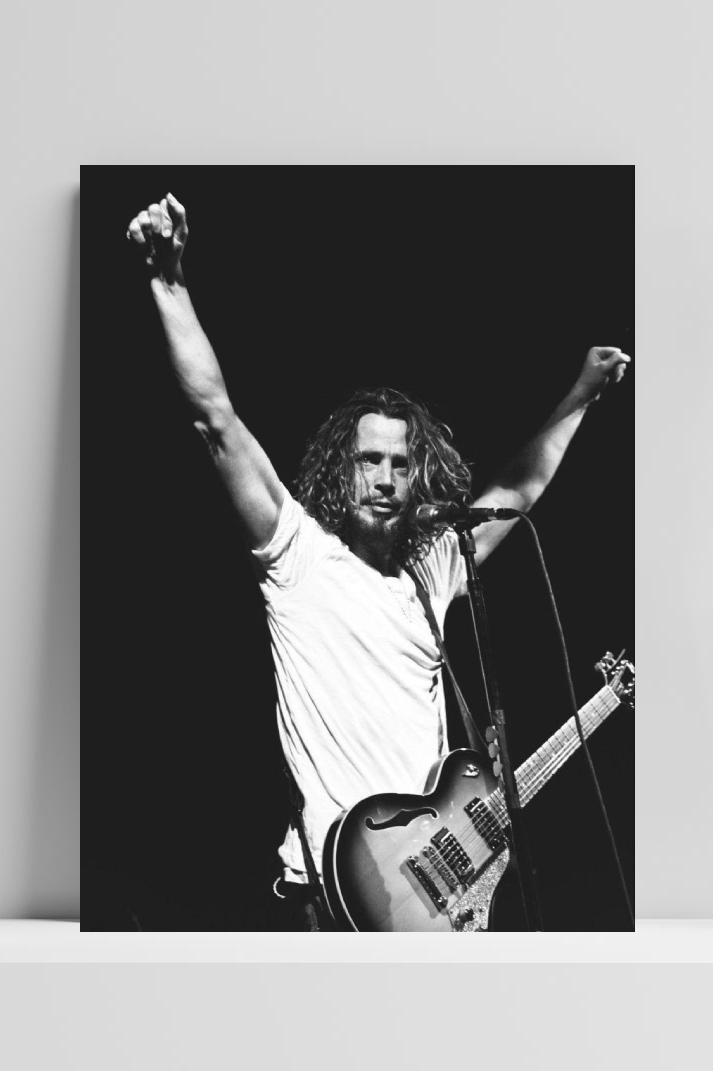 Chris Cornell poster van 25 Artstreet