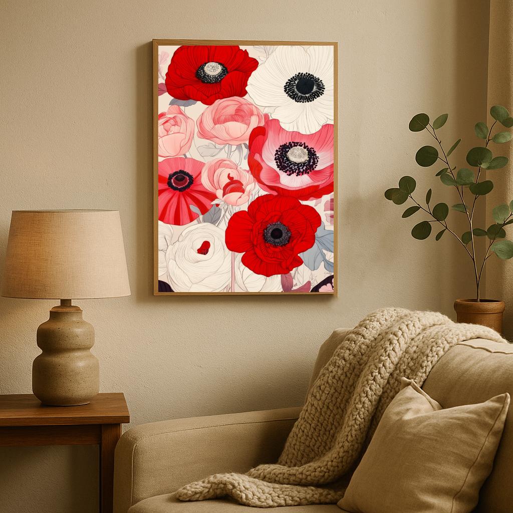 Flowers Art poster sfeerbeeld 2