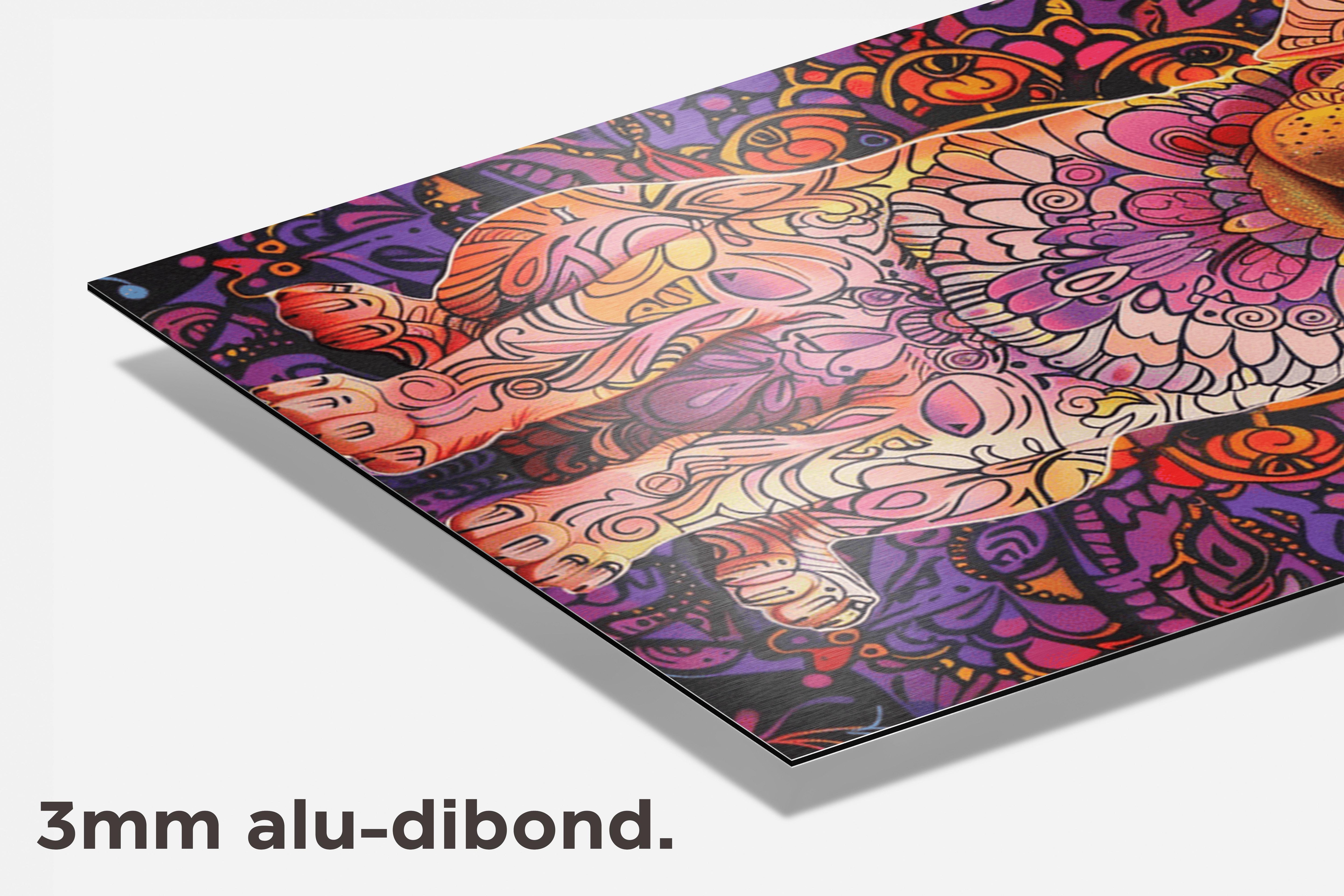 Puppy dibond detail