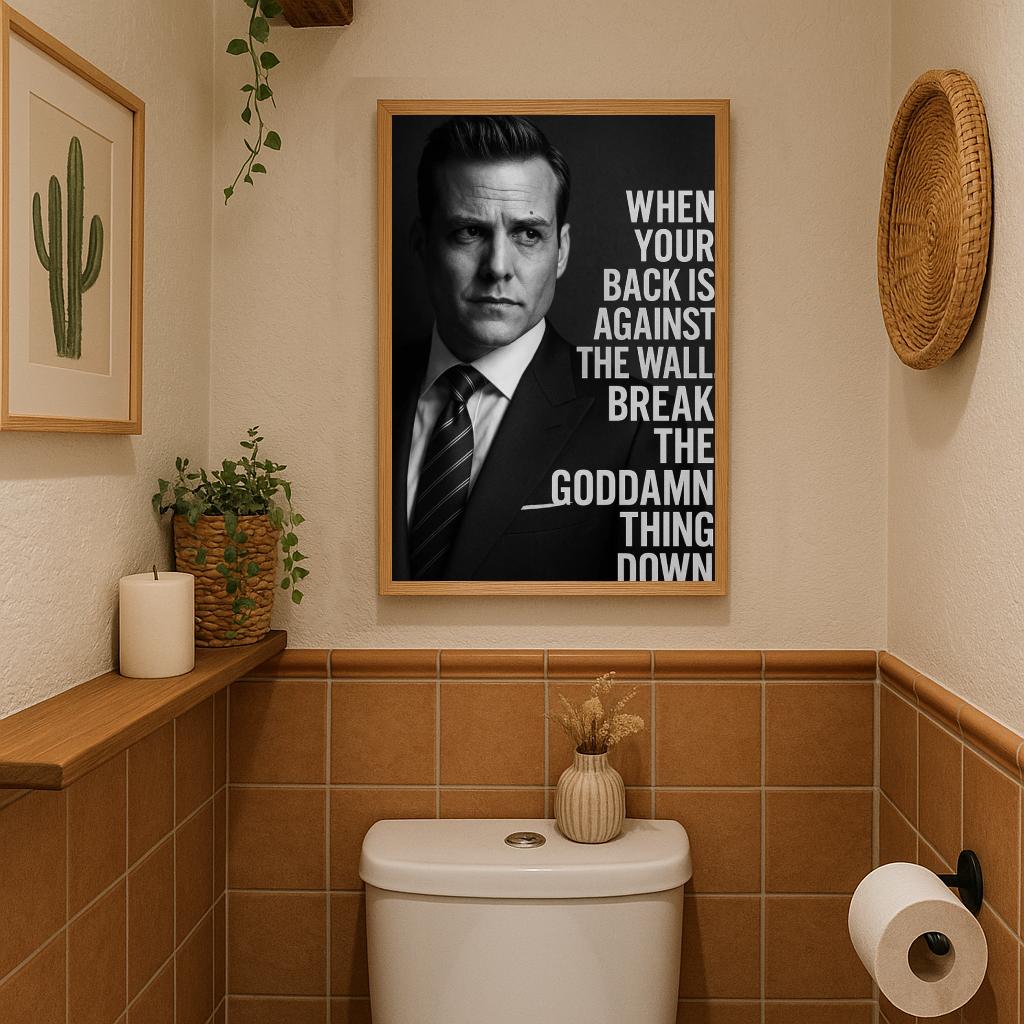 Harvey Specter Suits Quote poster sfeerbeeld 3