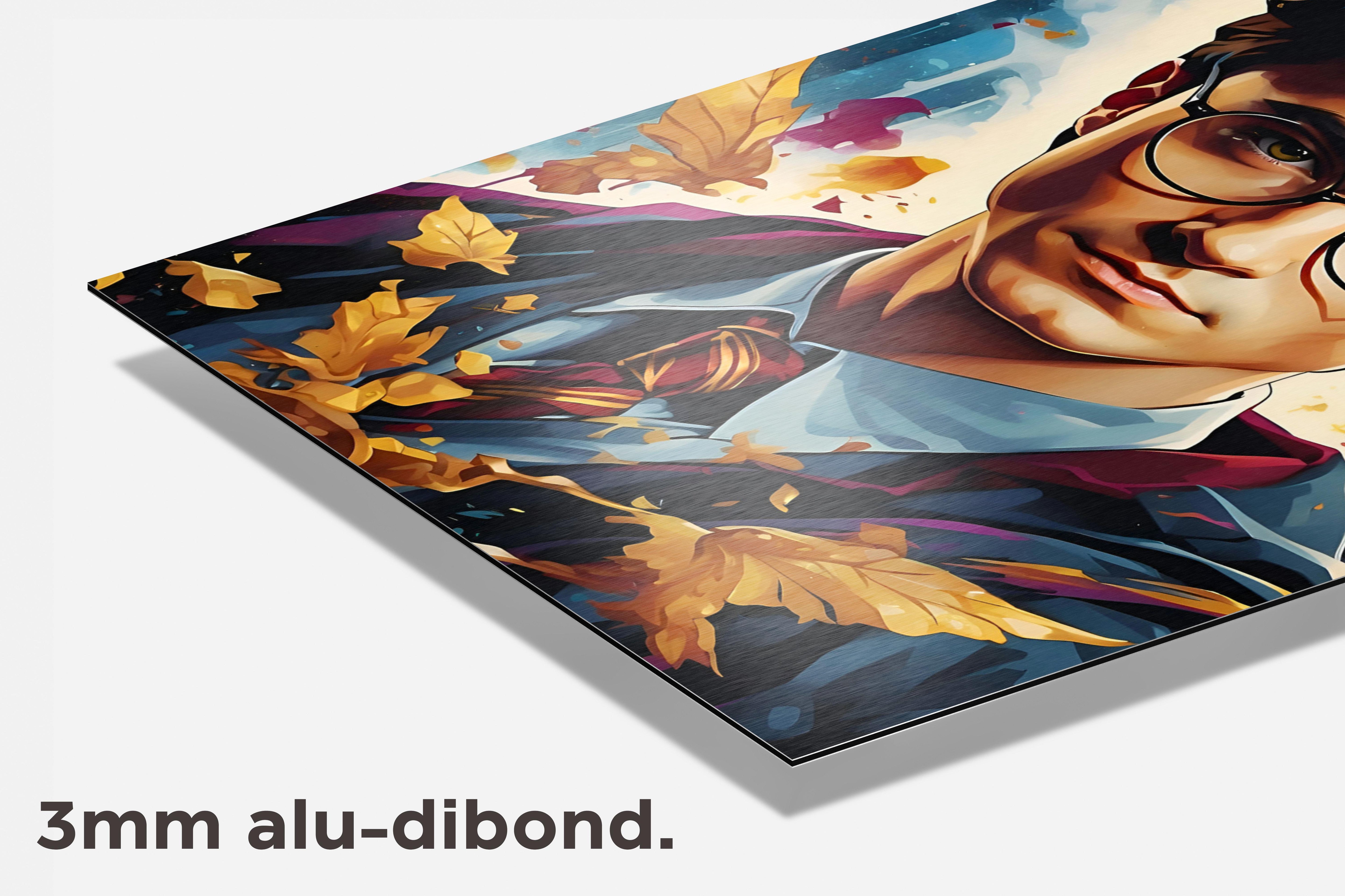 Harry Potter Anime dibond detail