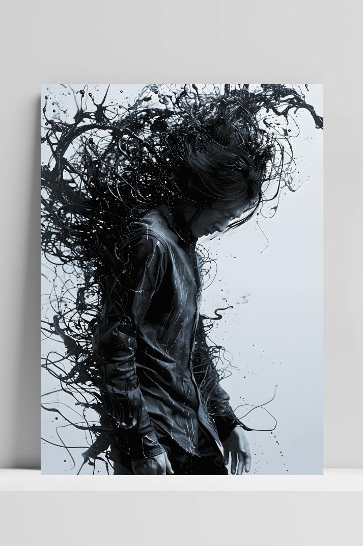 Toxic Overname op 3mm aluminium dibond