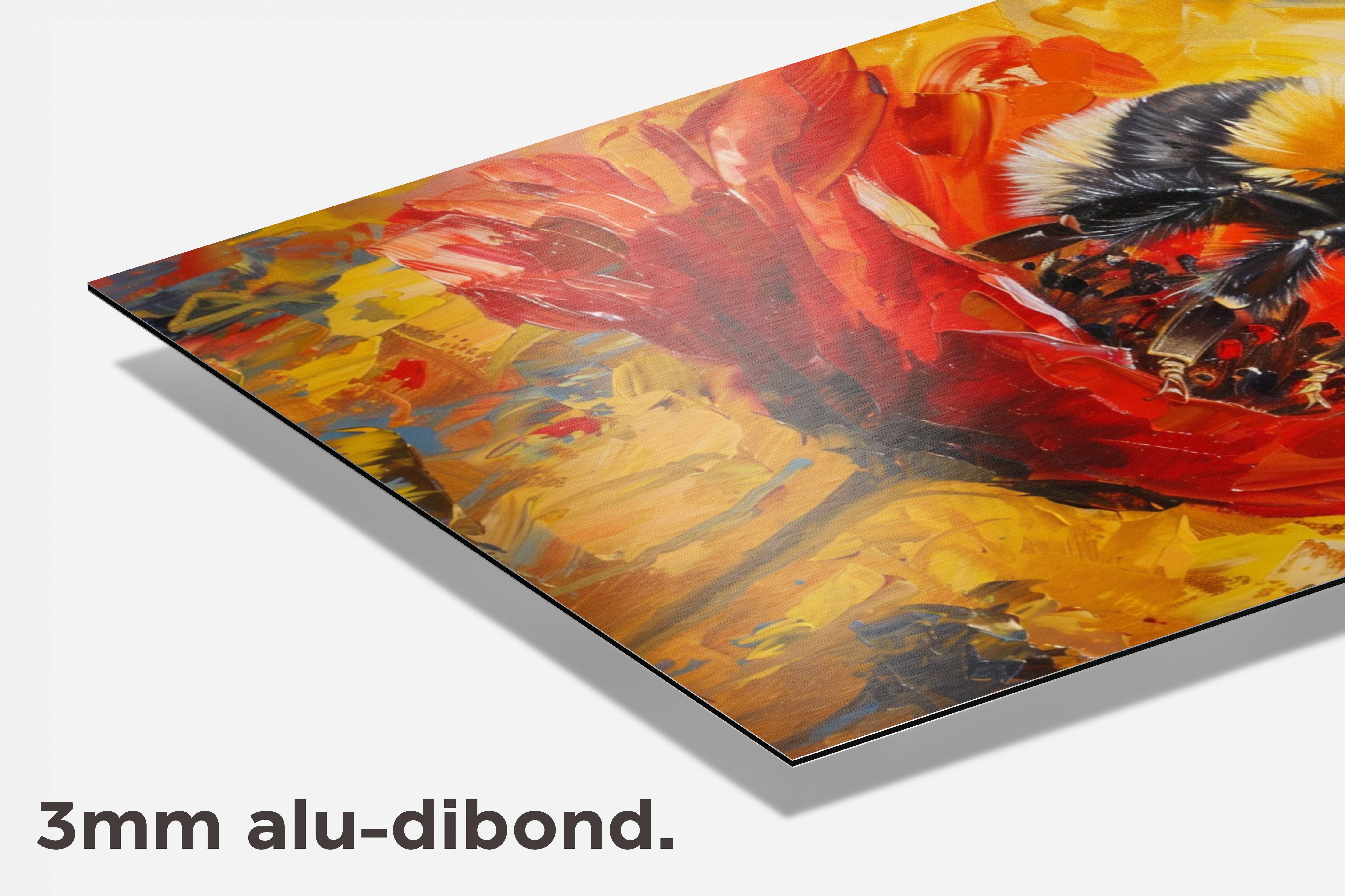 Hommel dibond detail