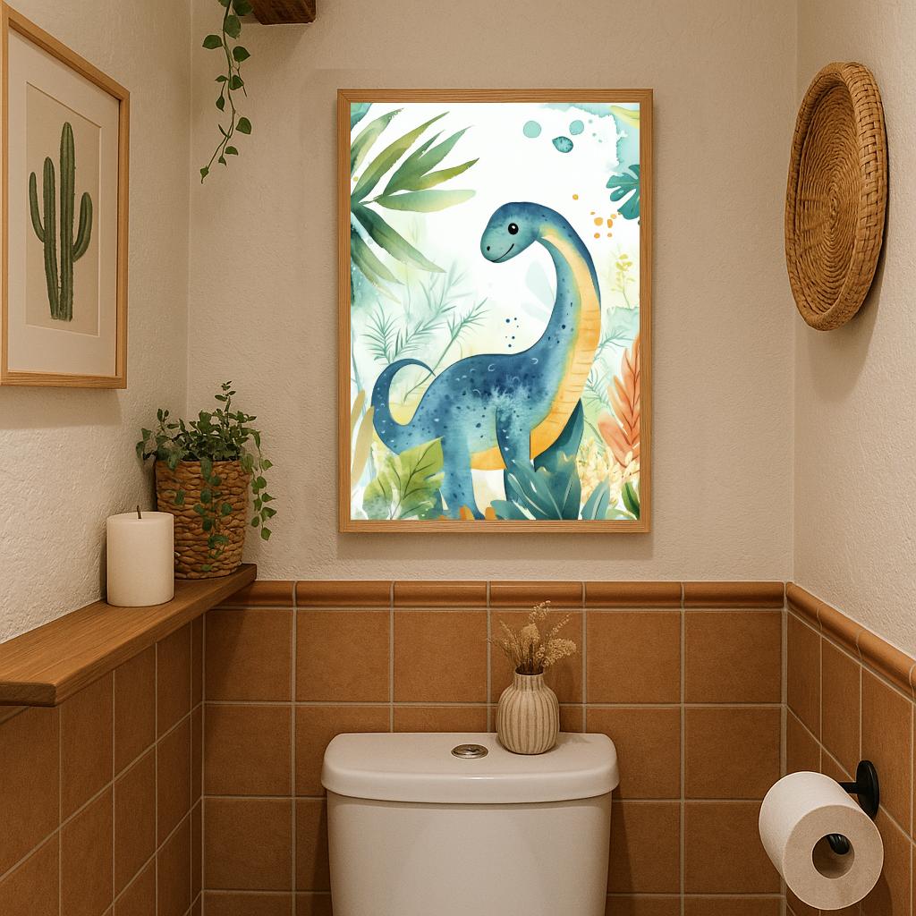 Dinosaur Brachiosaurus poster sfeerbeeld 3