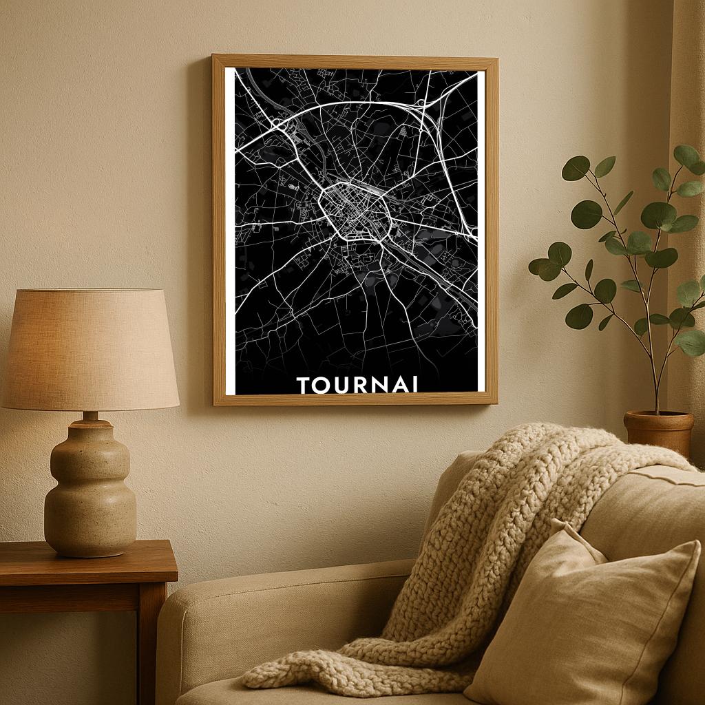 Tournai Zwart poster sfeerbeeld 2