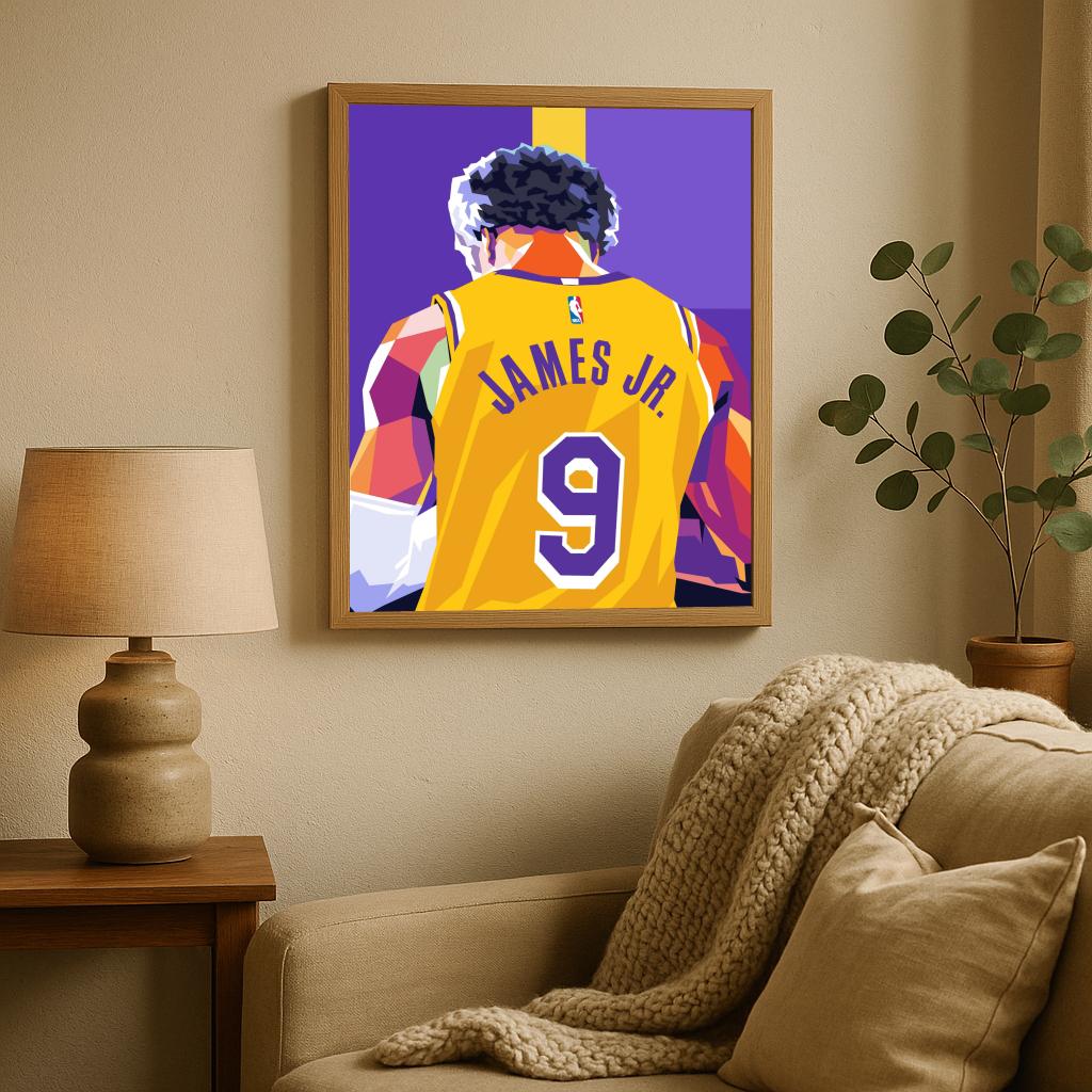 Bronny James Jr. poster sfeerbeeld 2