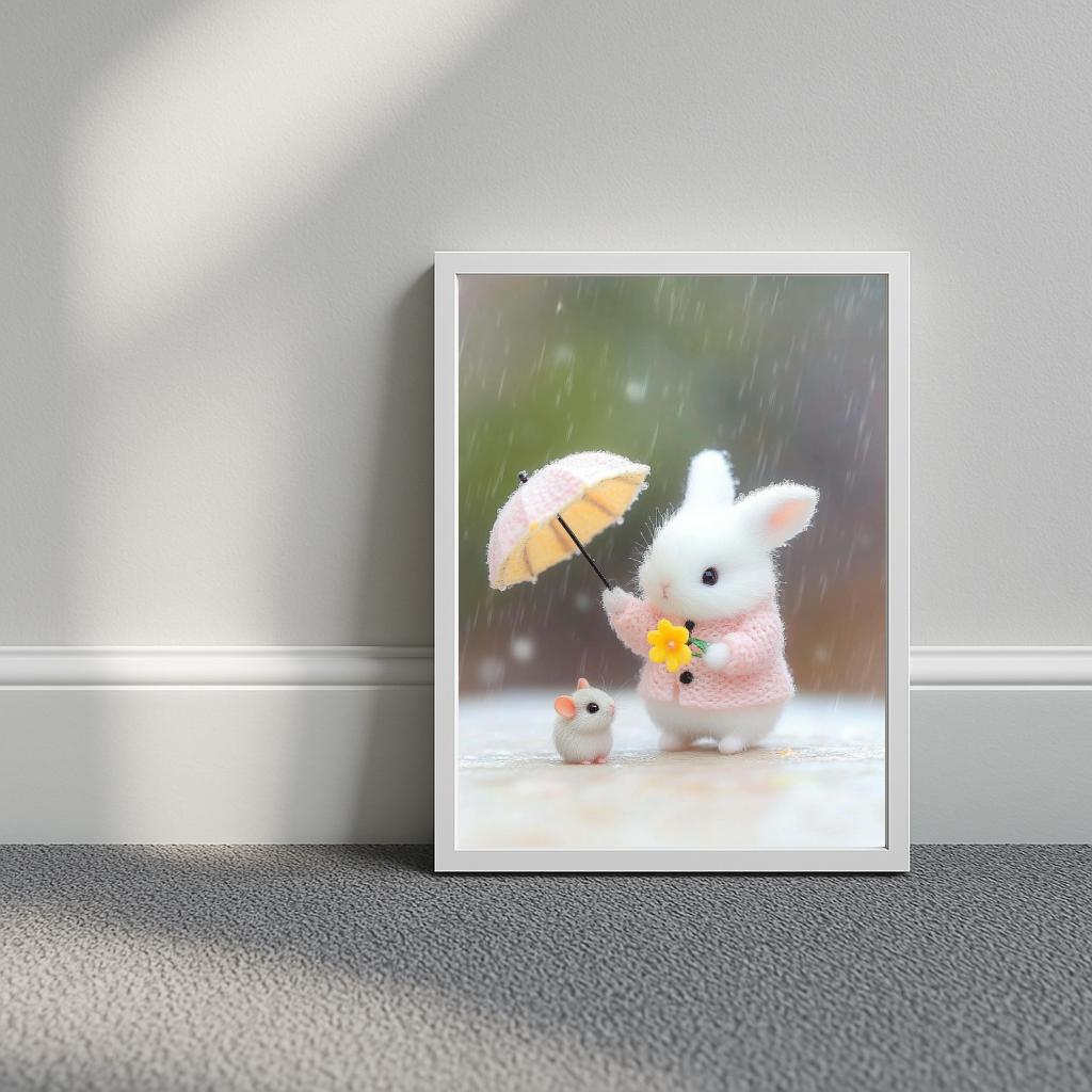 Rabbit Mouse Umbrella poster sfeerbeeld 3