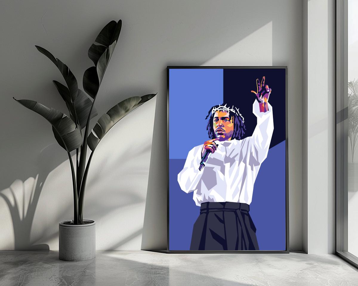 Kendrick Lamar poster van 25 Artstreet