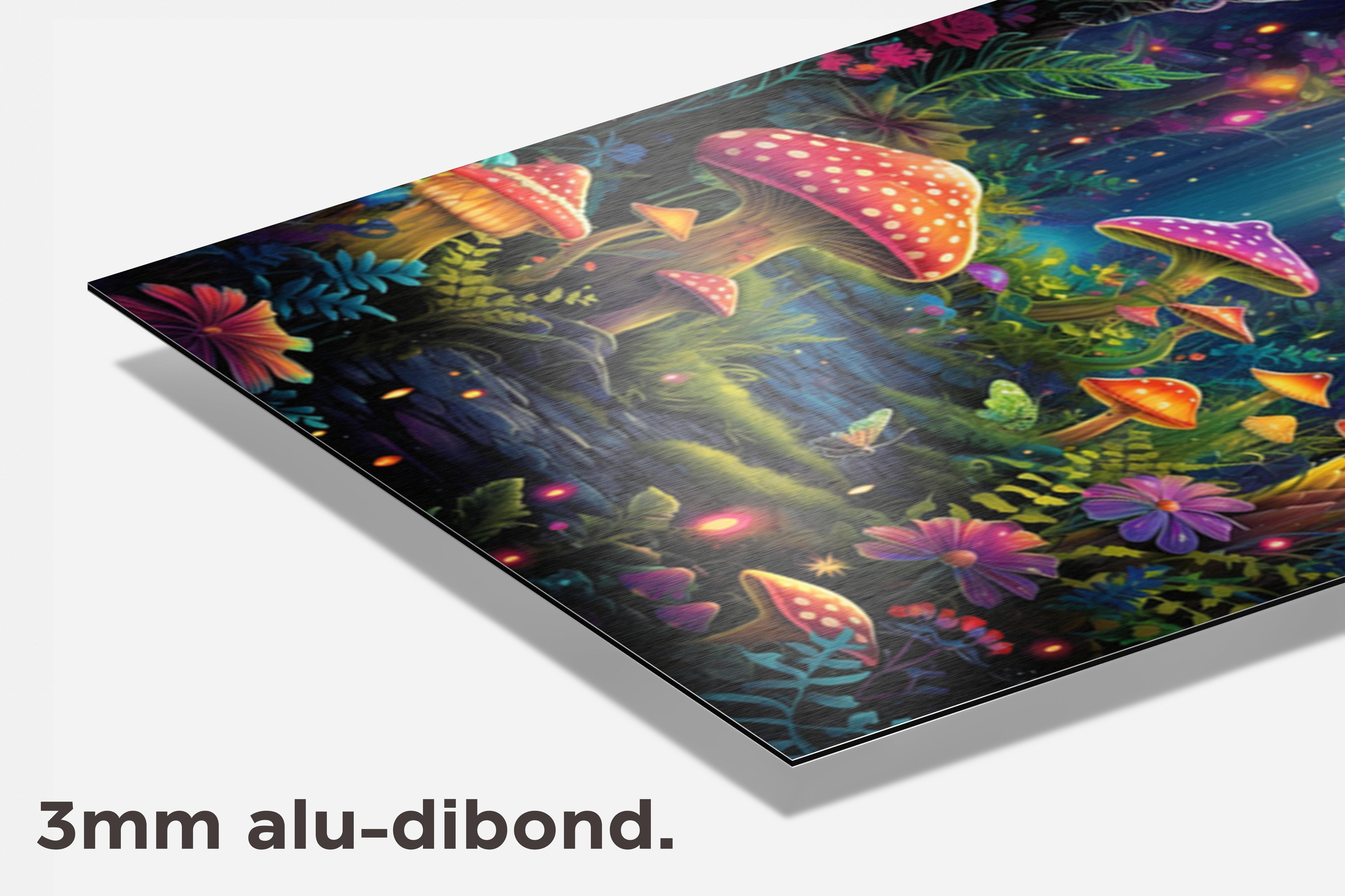 Sprookjesbos dibond detail