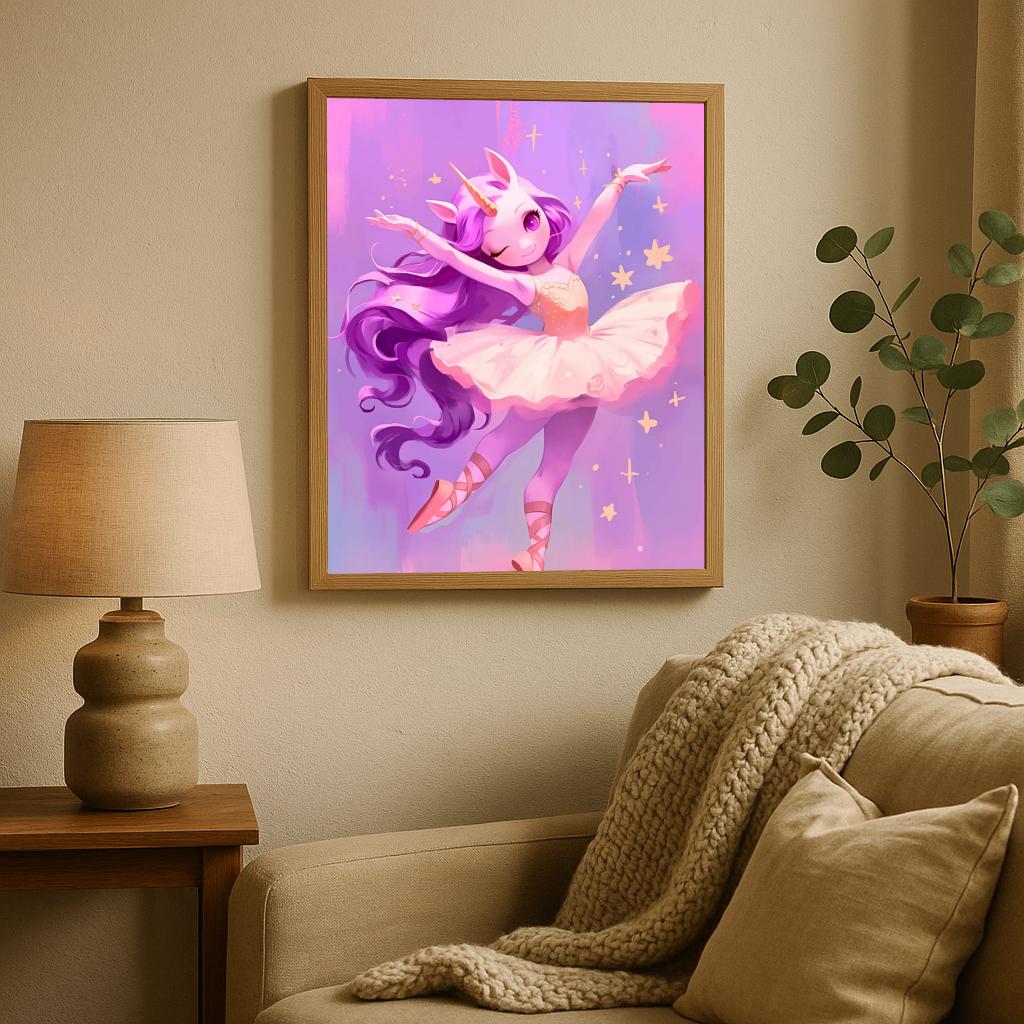 Unicorn Ballerina poster sfeerbeeld 1