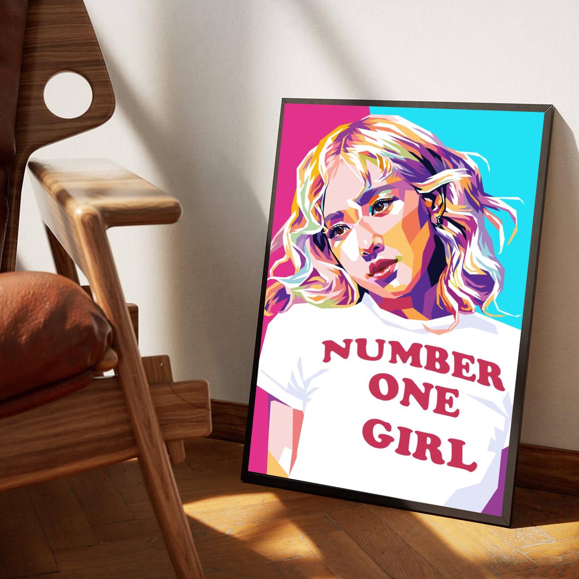 ROSÉ BLACKPINK Pop Art poster sfeerbeeld 1