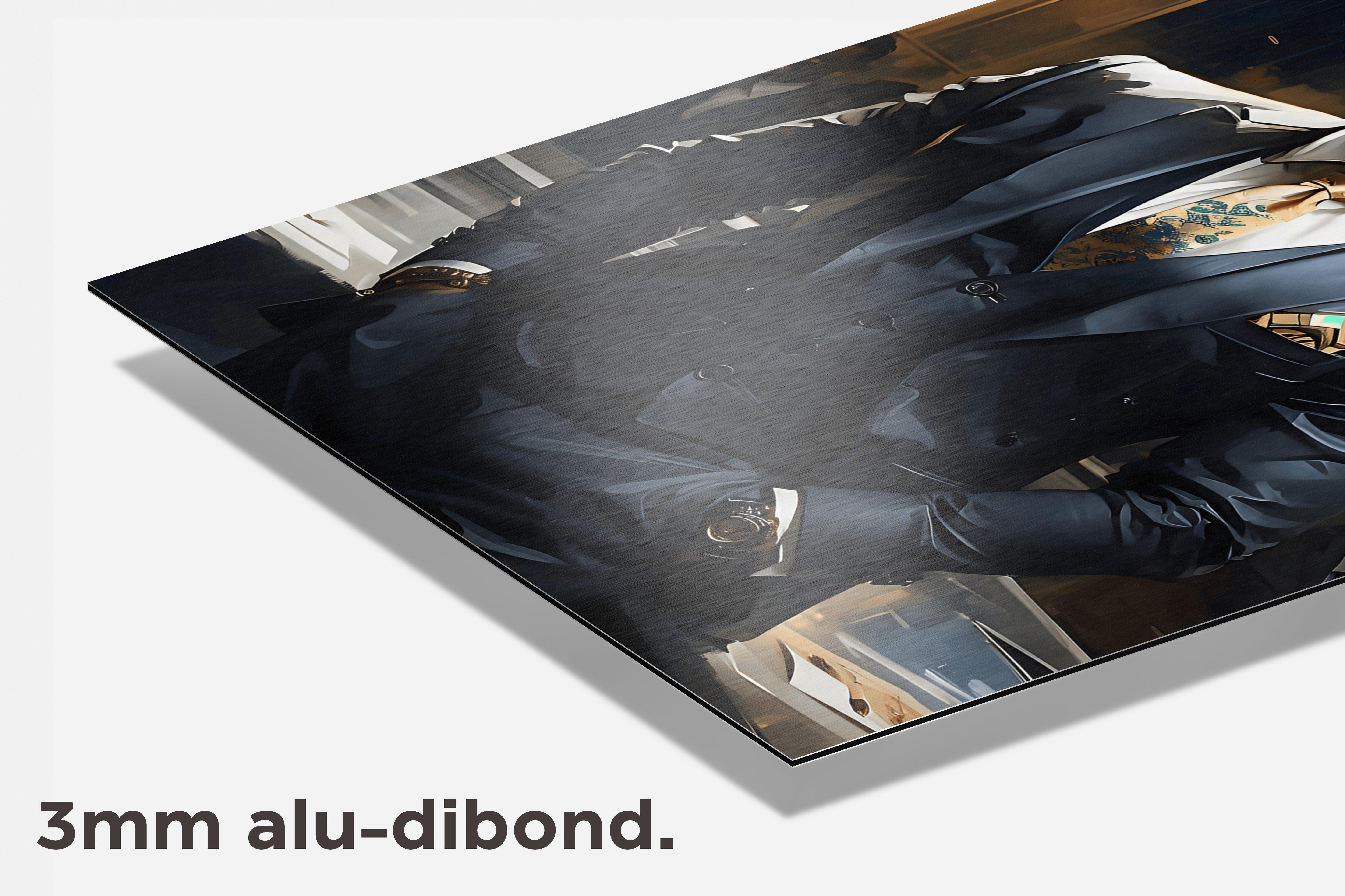 Conor Mcgregor dibond detail