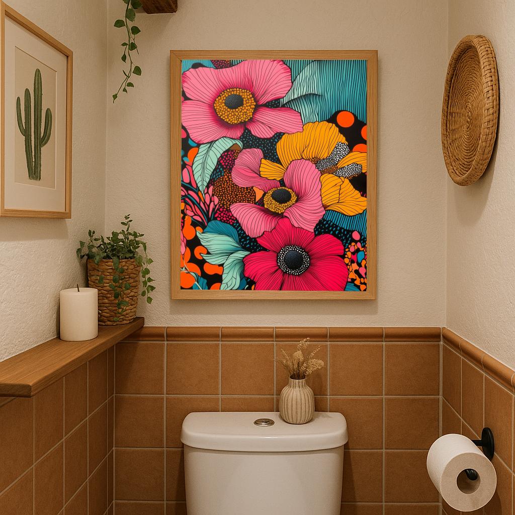 Flowers Art poster sfeerbeeld 2