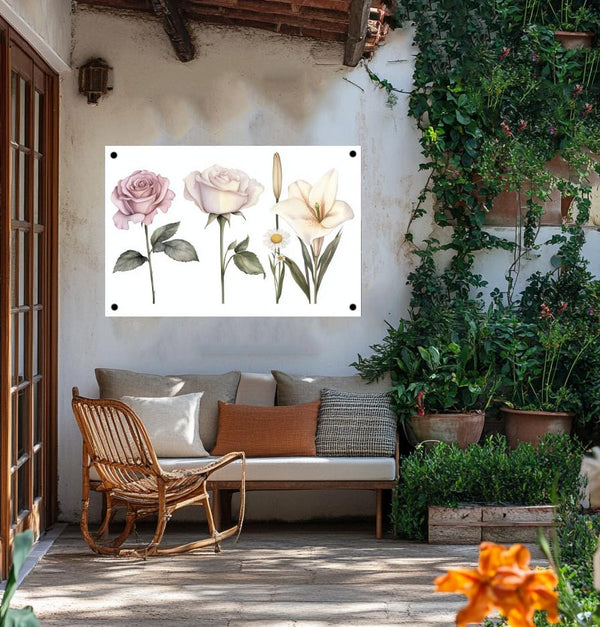 Gartenposter Rosen Poster