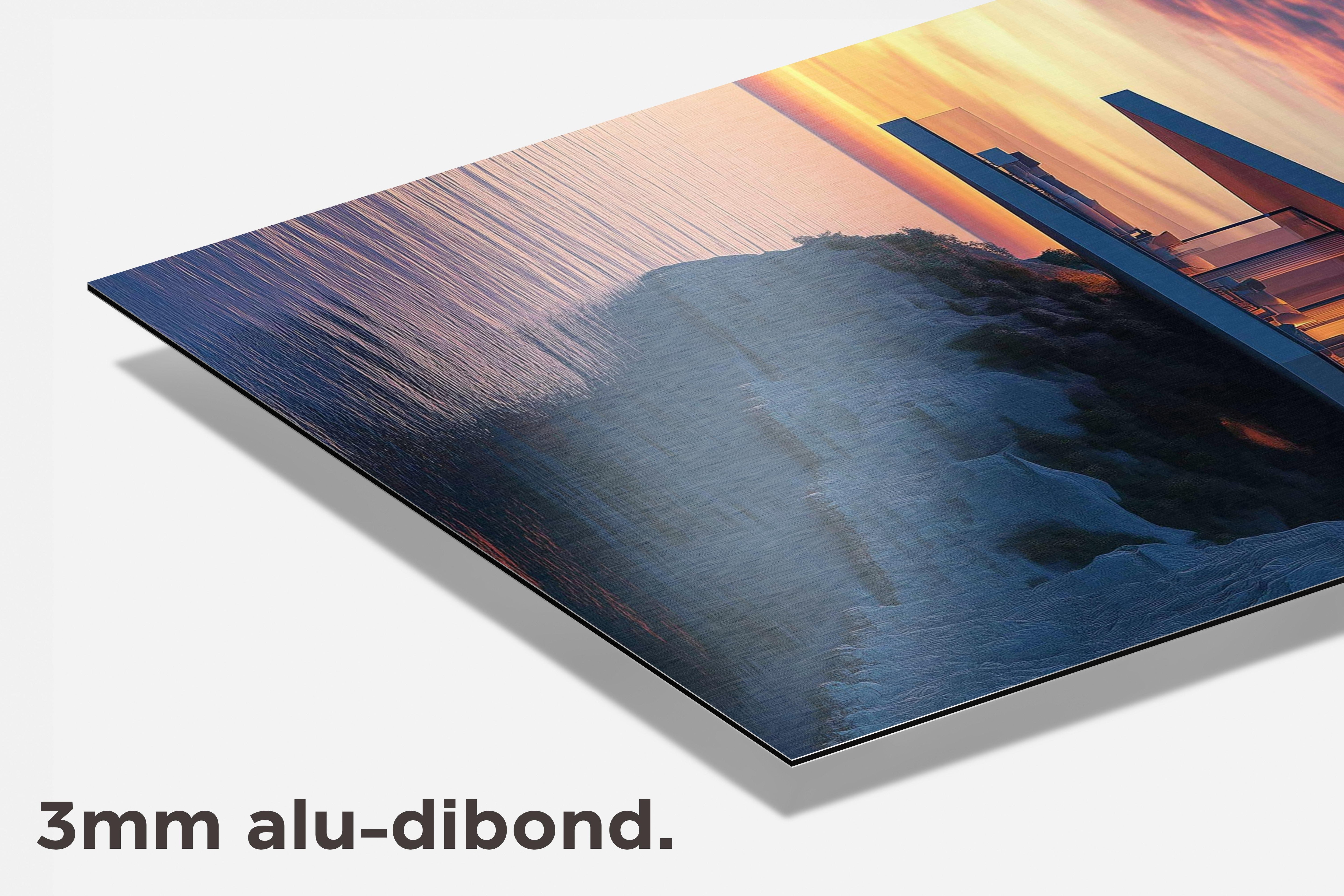 Luxe Huis dibond detail