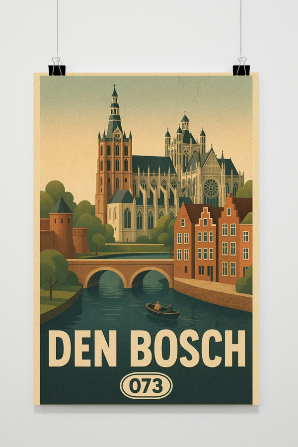 Den Bosch Vintage Poster