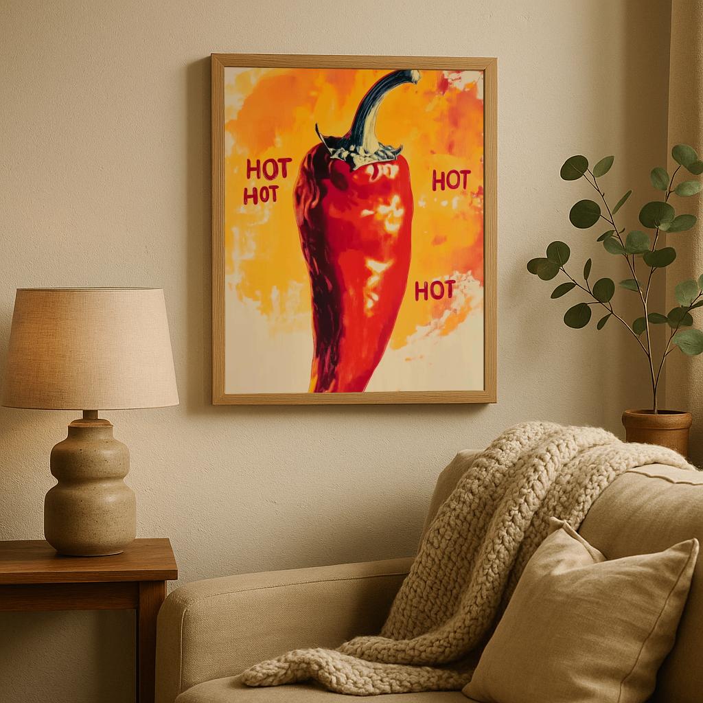 Hot Text Pepper poster sfeerbeeld 2