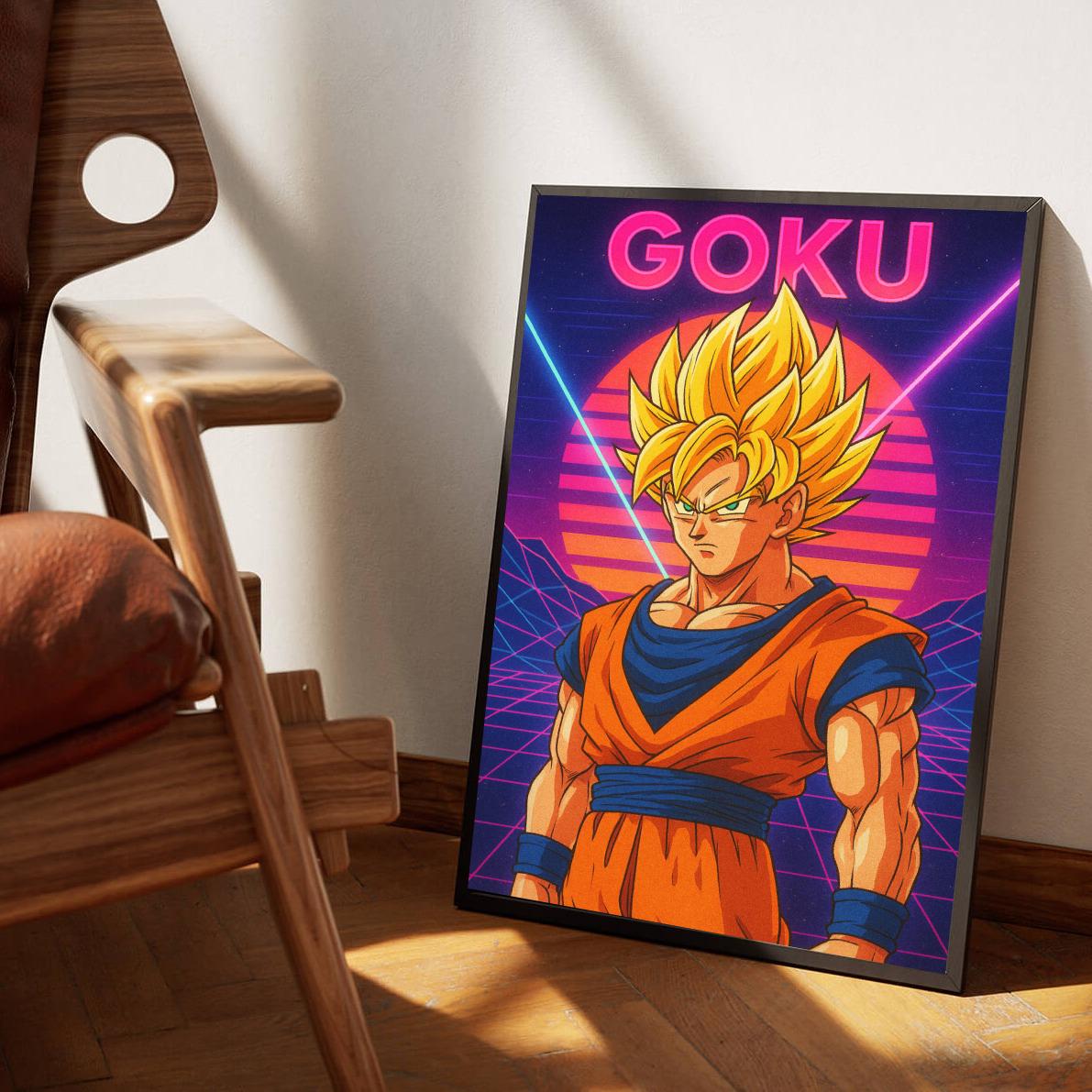Goku Saiyan Dragon Ball poster sfeerbeeld 3