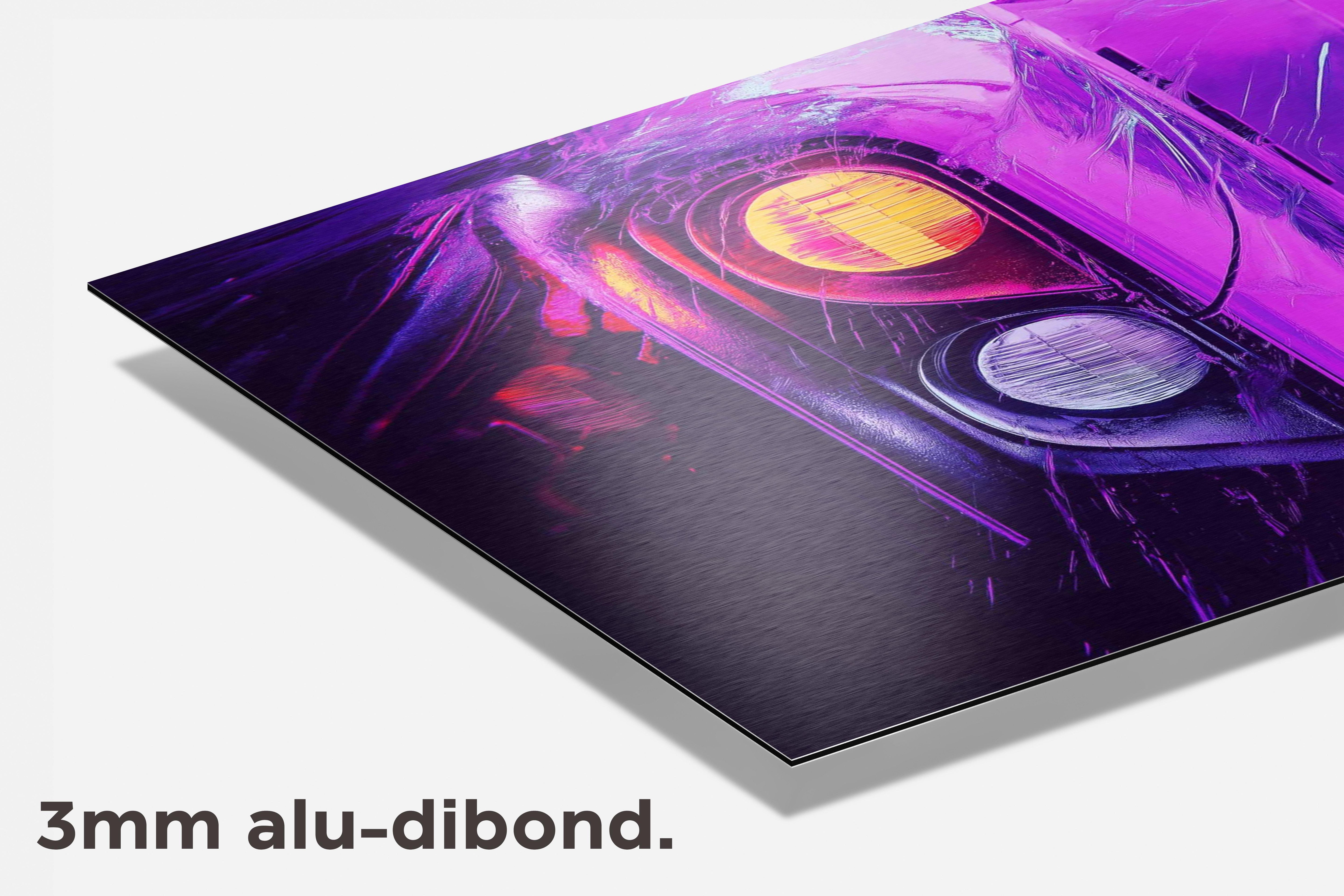 Auto Splash dibond detail