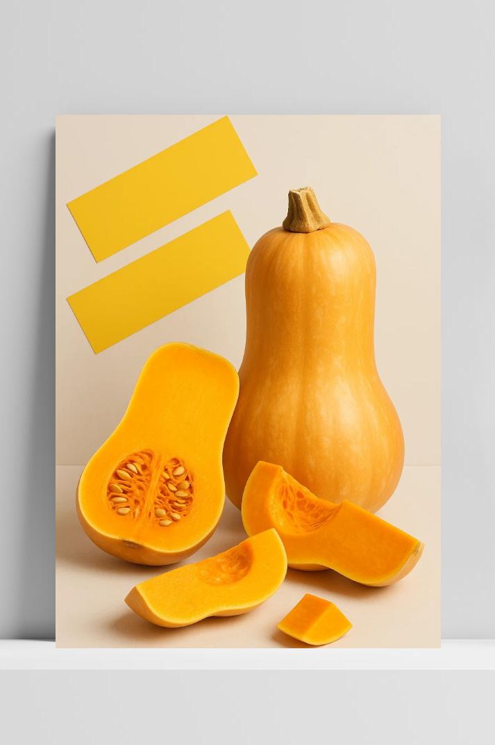 Butternut Squash Healthy Vegetable im Interieur