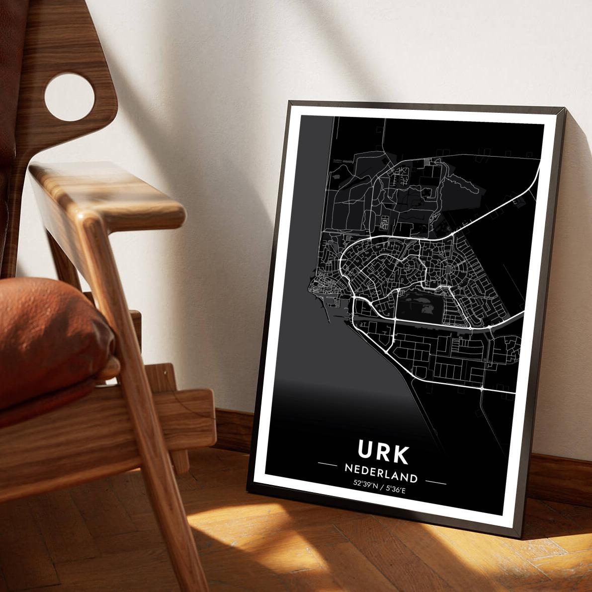 Urk Zwart poster sfeerbeeld 1