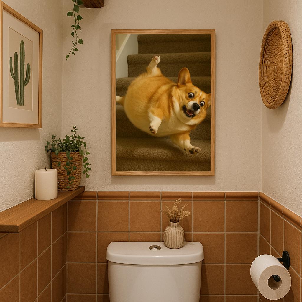 Corgi Stairs poster sfeerbeeld 3