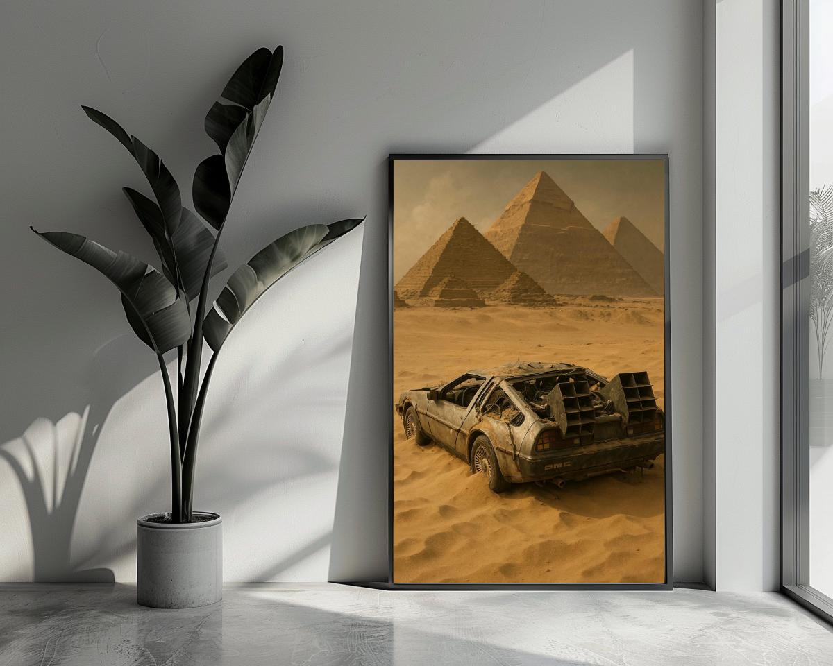 Car Pyramid poster van 25 Artstreet