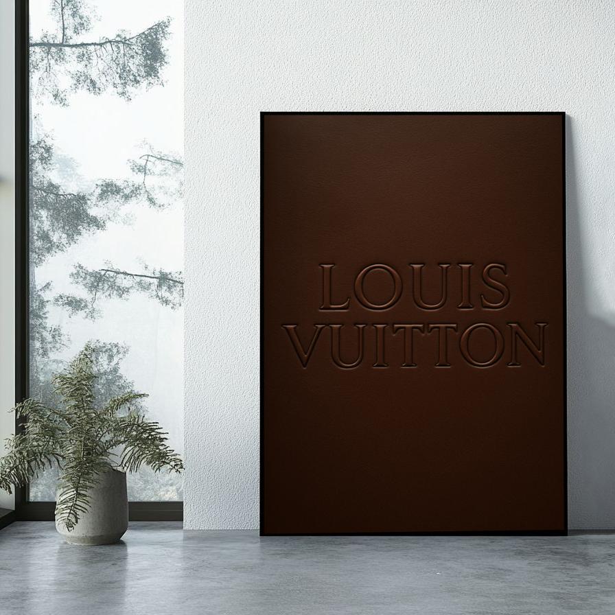 Louis Vuitton Text poster sfeerbeeld 1