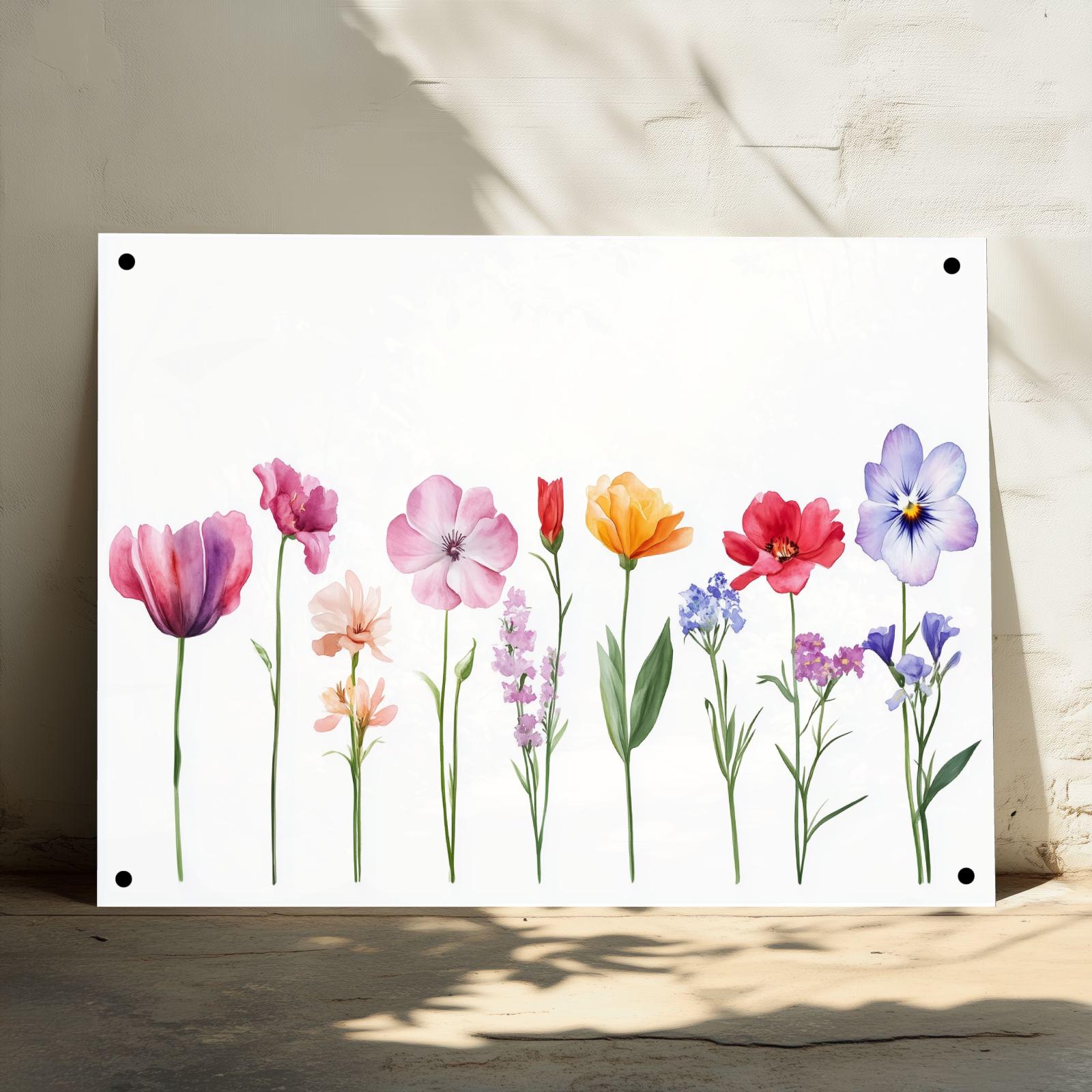 Tuinposter Bloemen sfeerbeeld 3