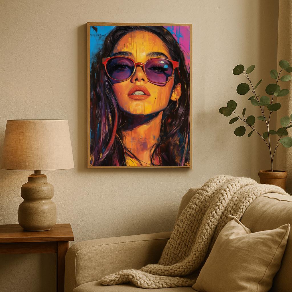 Olivia Rodrigo Art poster sfeerbeeld 2