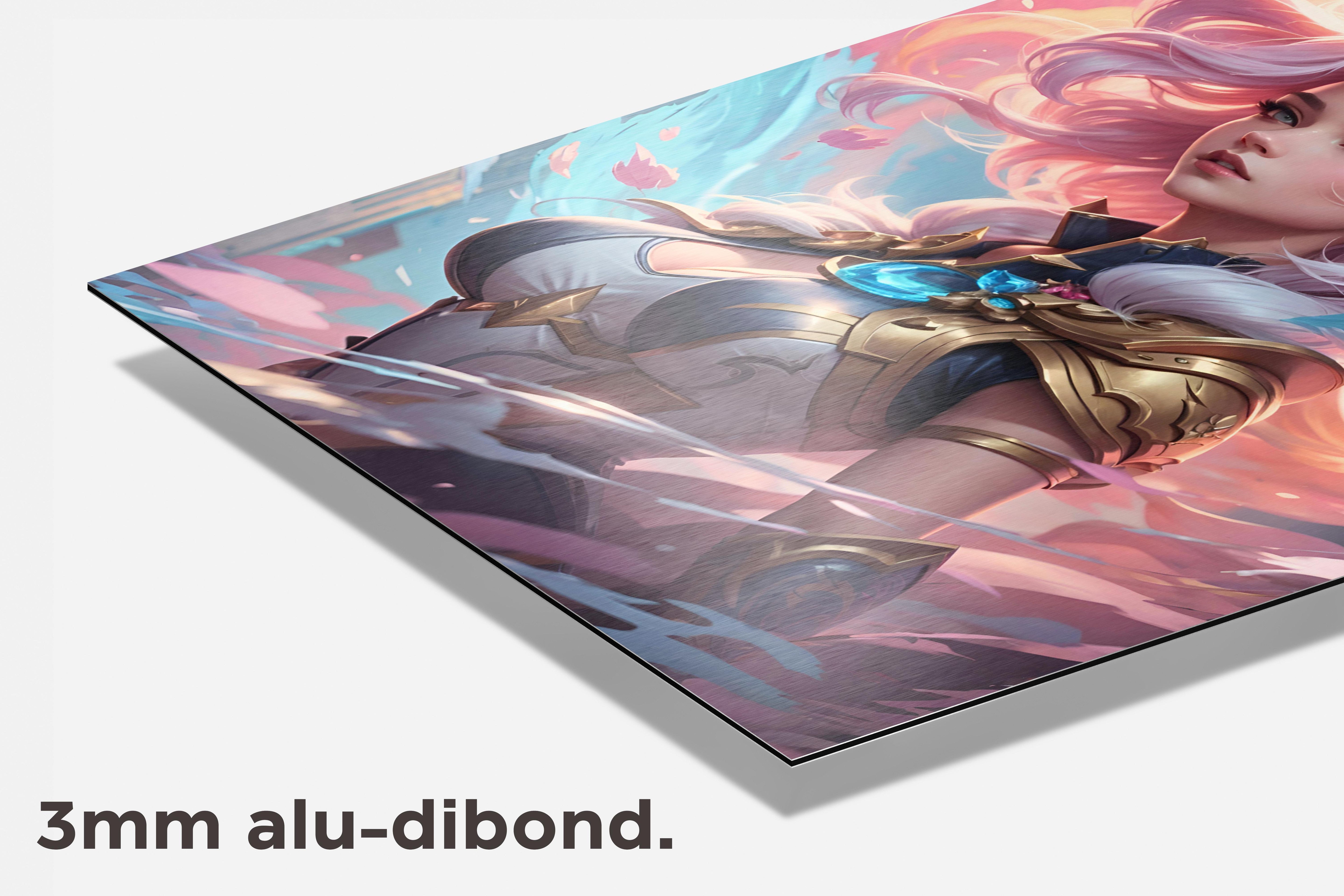 Anime Fantasy dibond detail