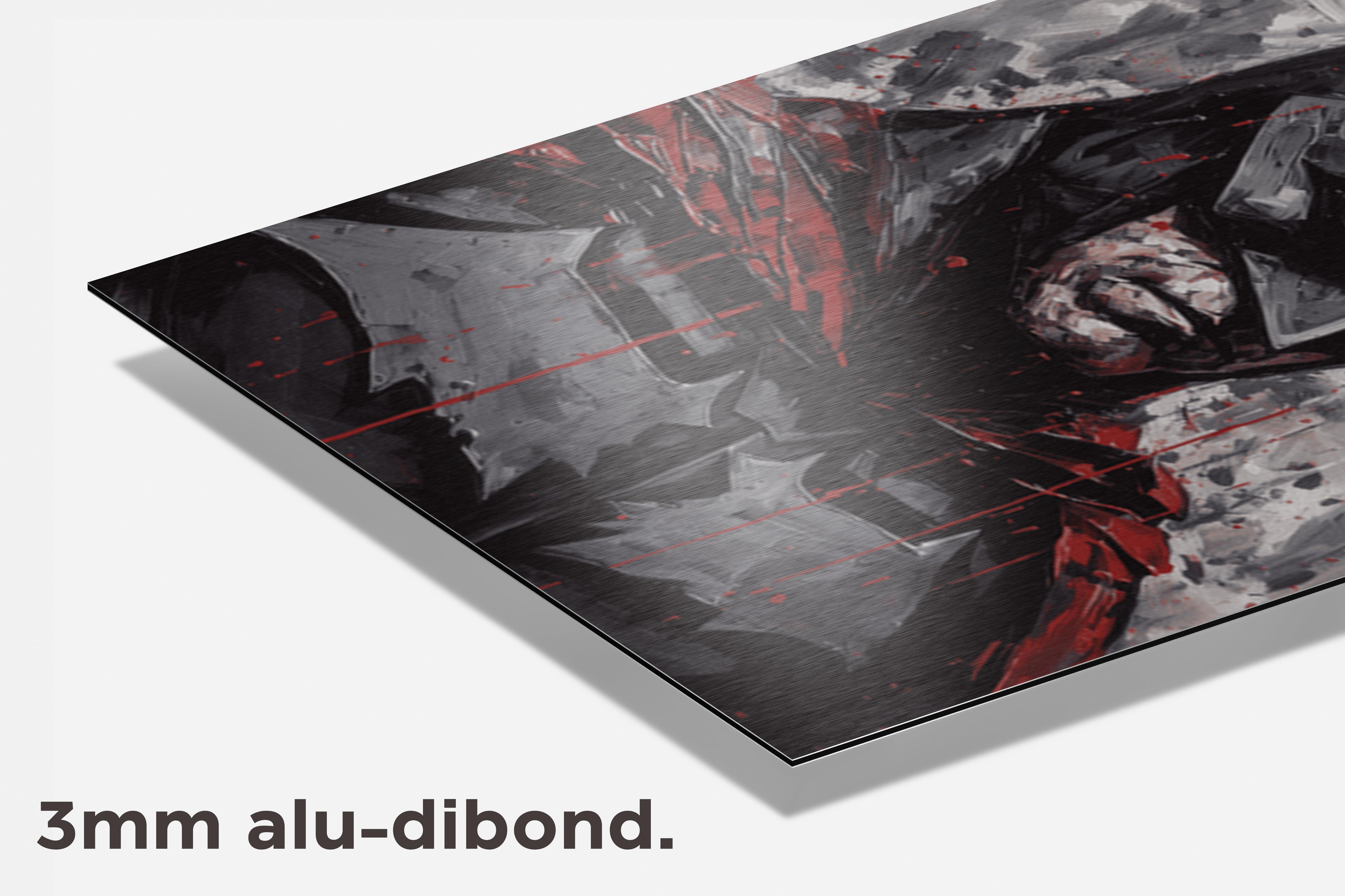 Batman dibond detail