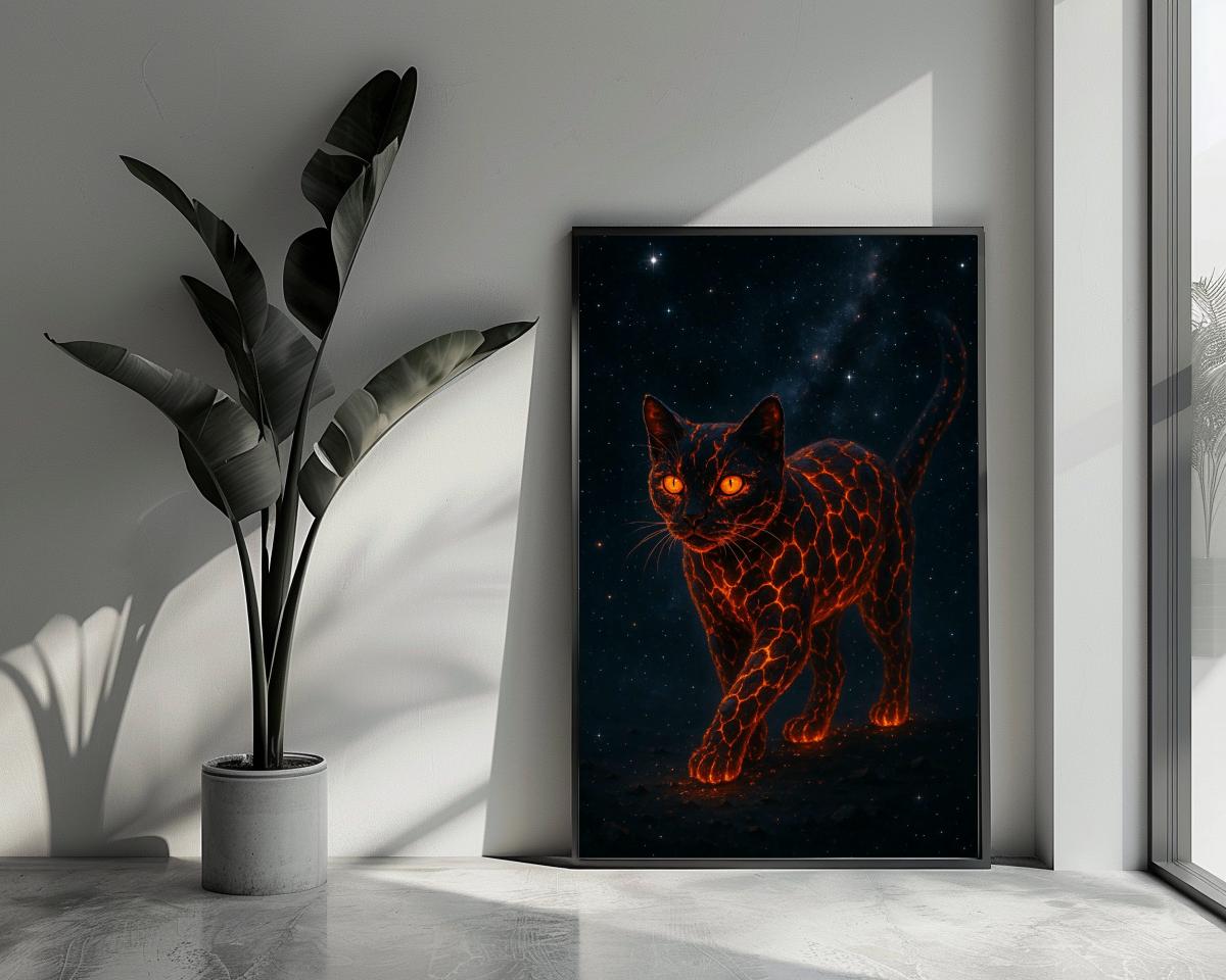Cat Magma poster van 25 Artstreet
