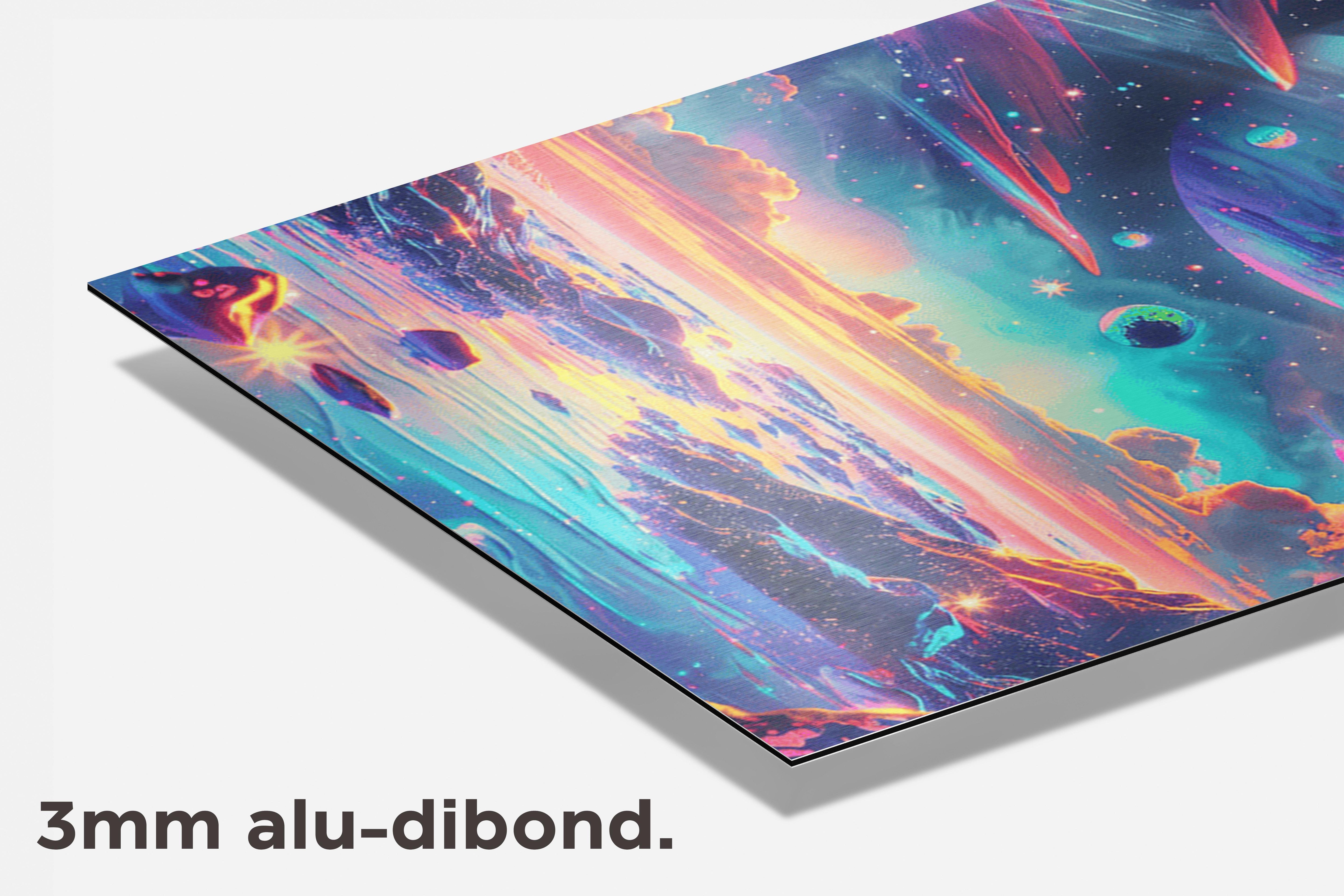 Universum dibond detail