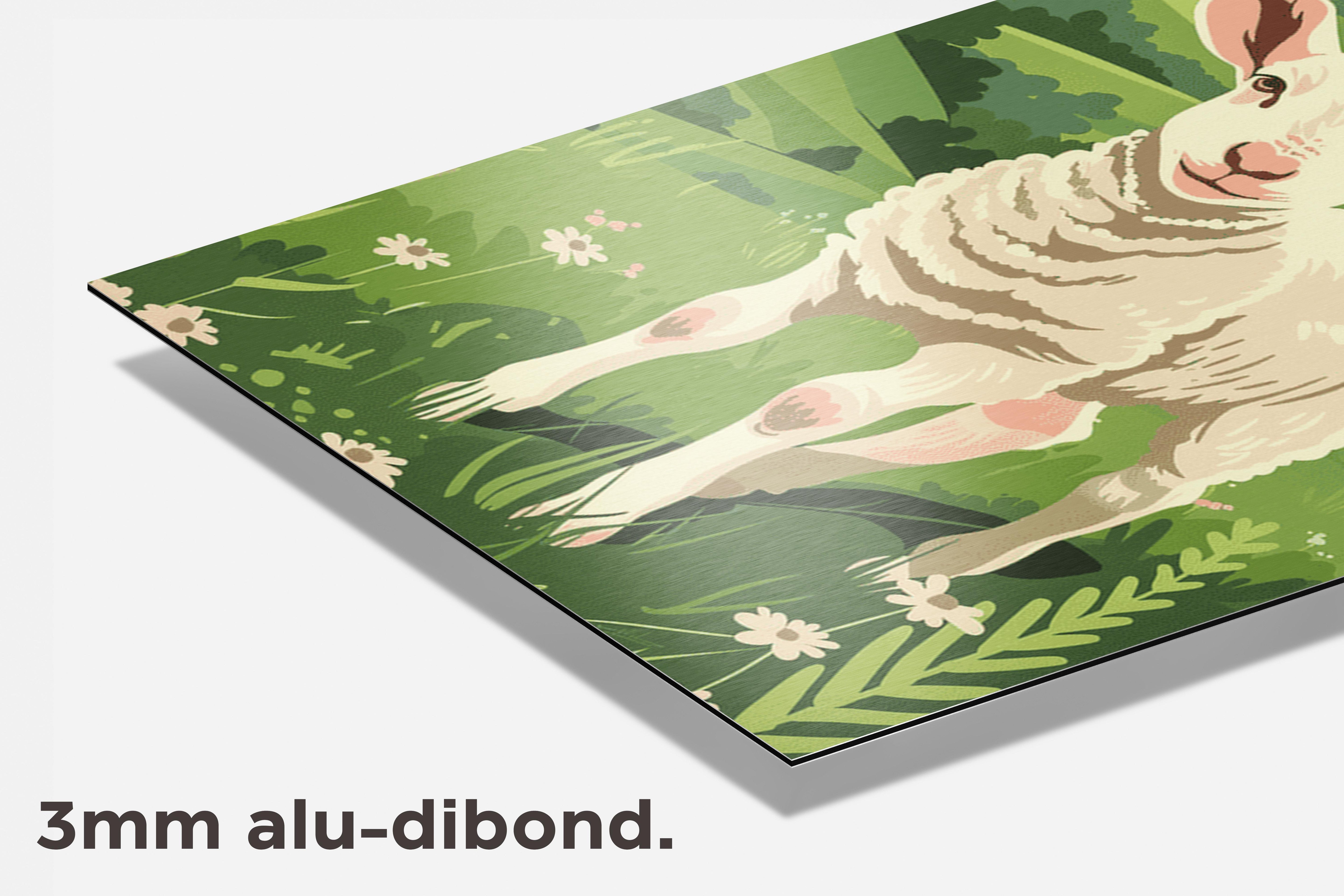 Lam Kunst dibond detail