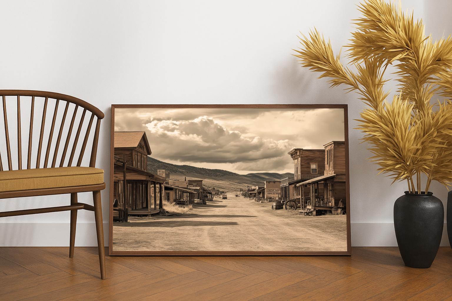 Town Vintage poster sfeerbeeld 2