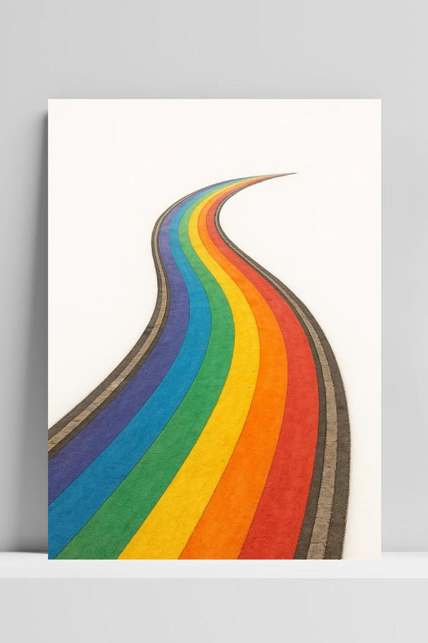 Rainbow Road poster
