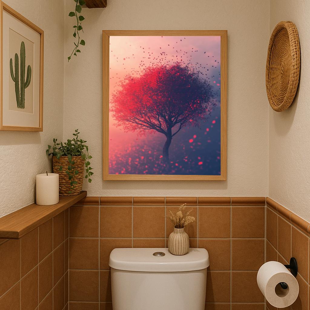Tree Minimalist poster sfeerbeeld 2