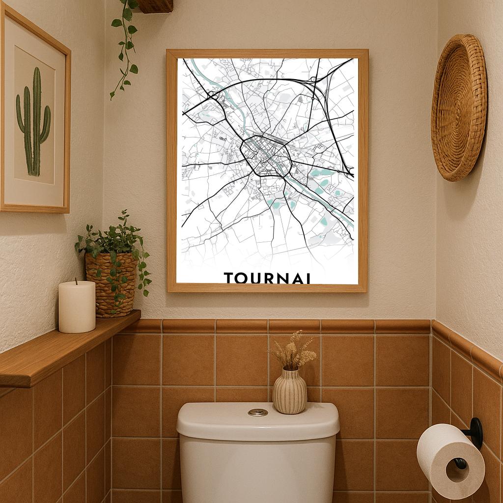 Tournai Blauw poster sfeerbeeld 3