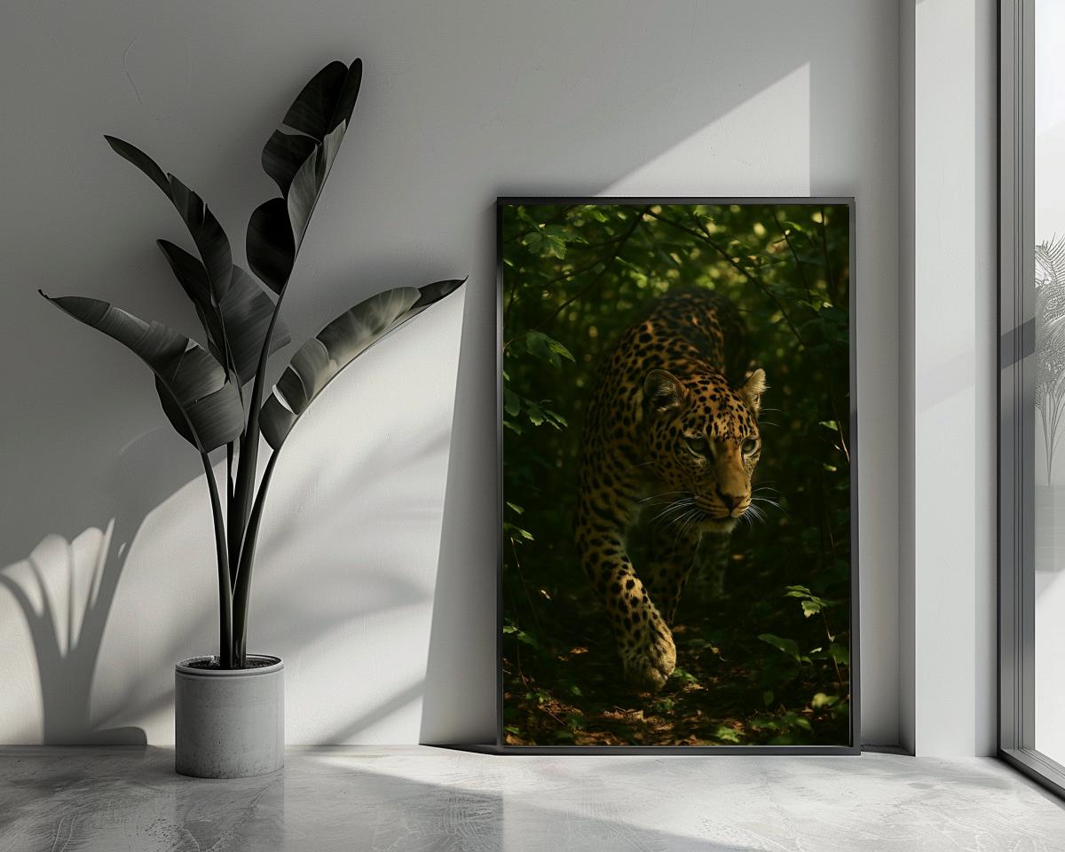 Leopard poster van 25 Artstreet