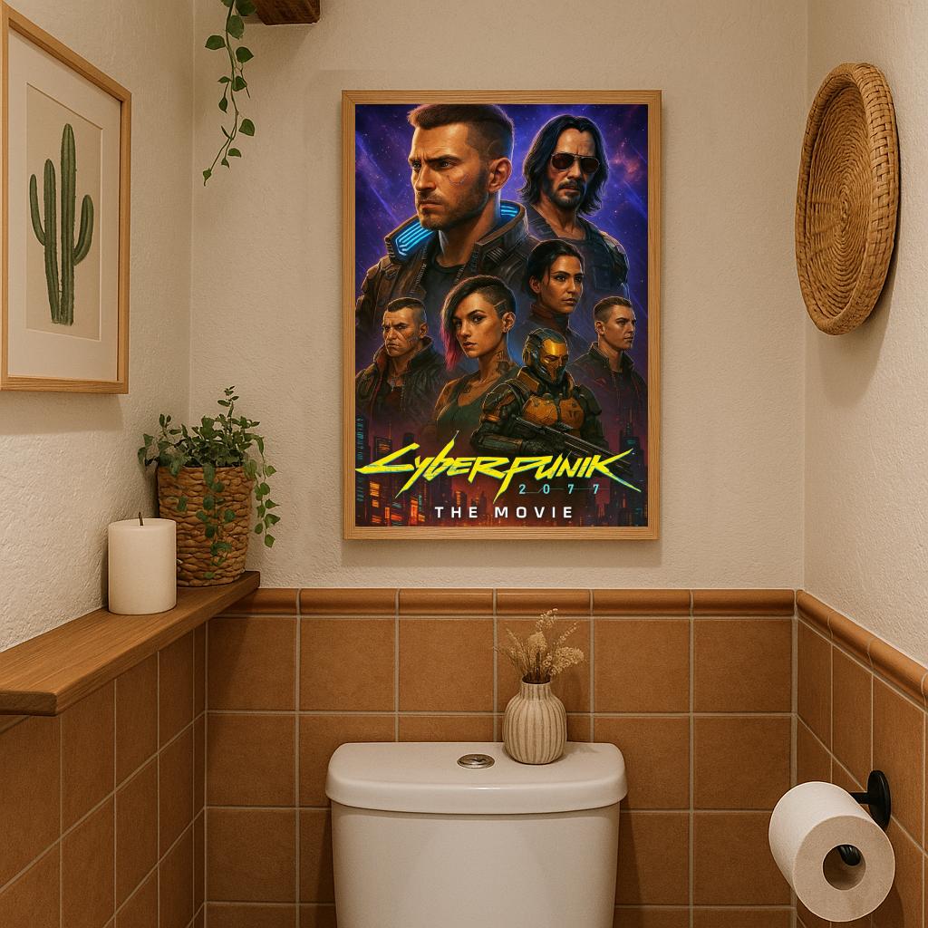 Cyberpunk 2077 Text poster sfeerbeeld 3
