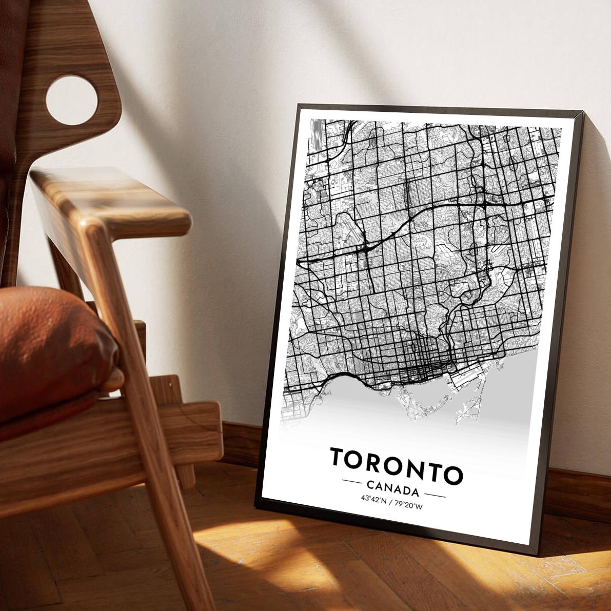Toronto Canada White poster sfeerbeeld 1