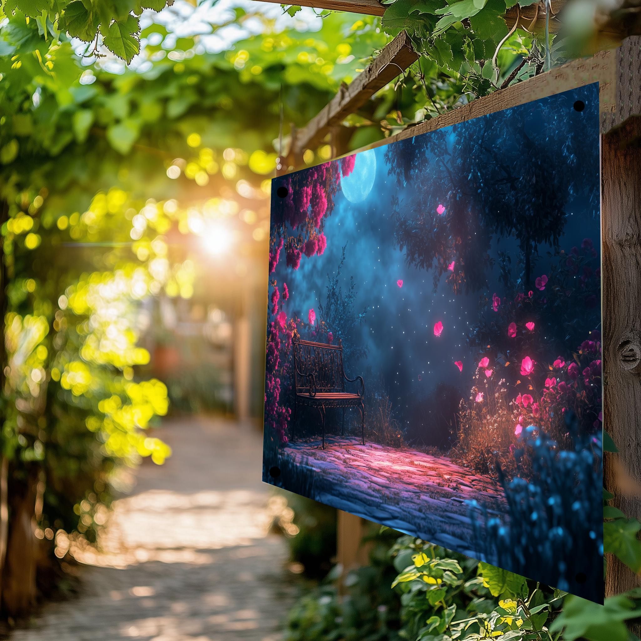 Tuinposter Magisch sfeerbeeld 4