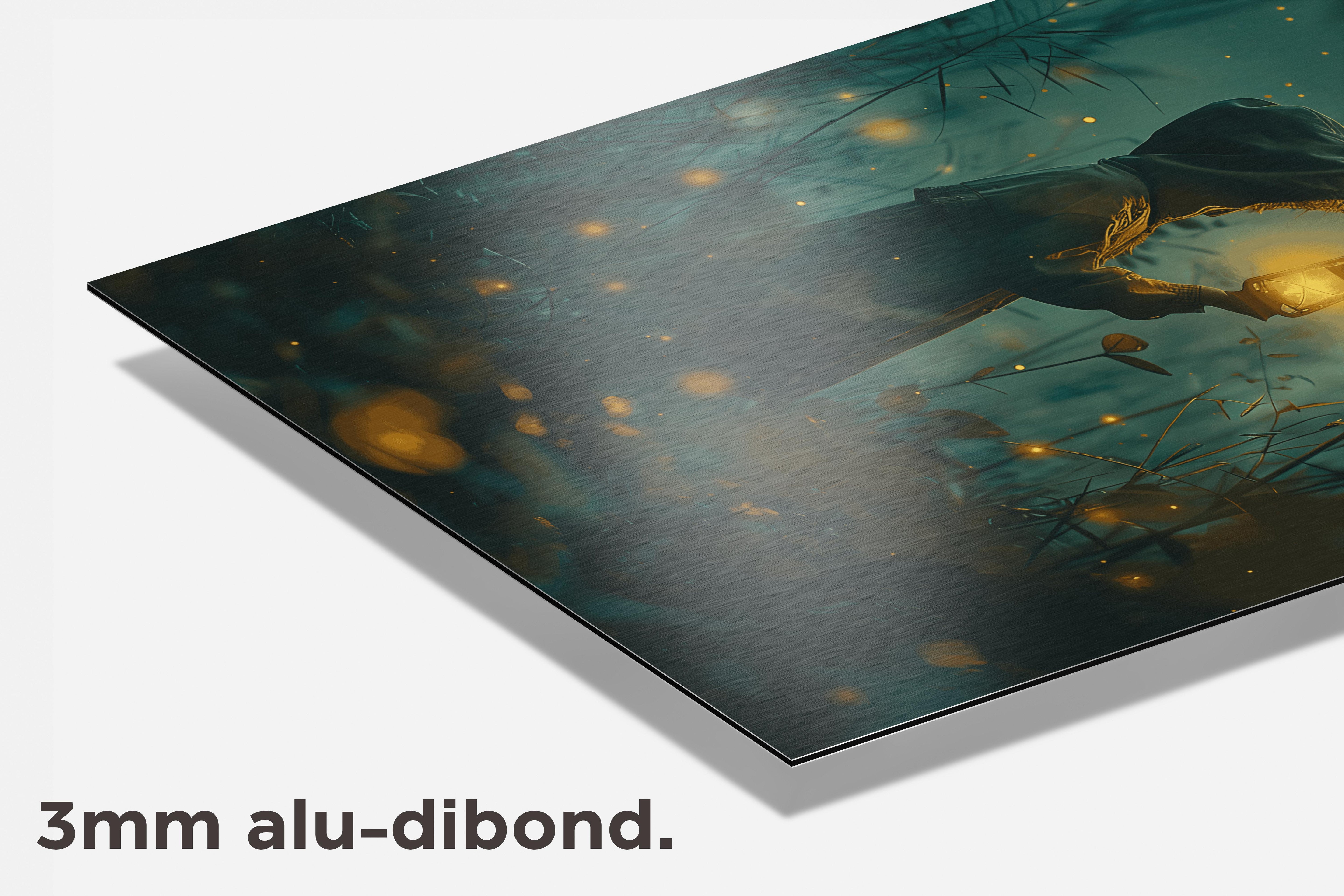 Verloren Wildernis dibond detail
