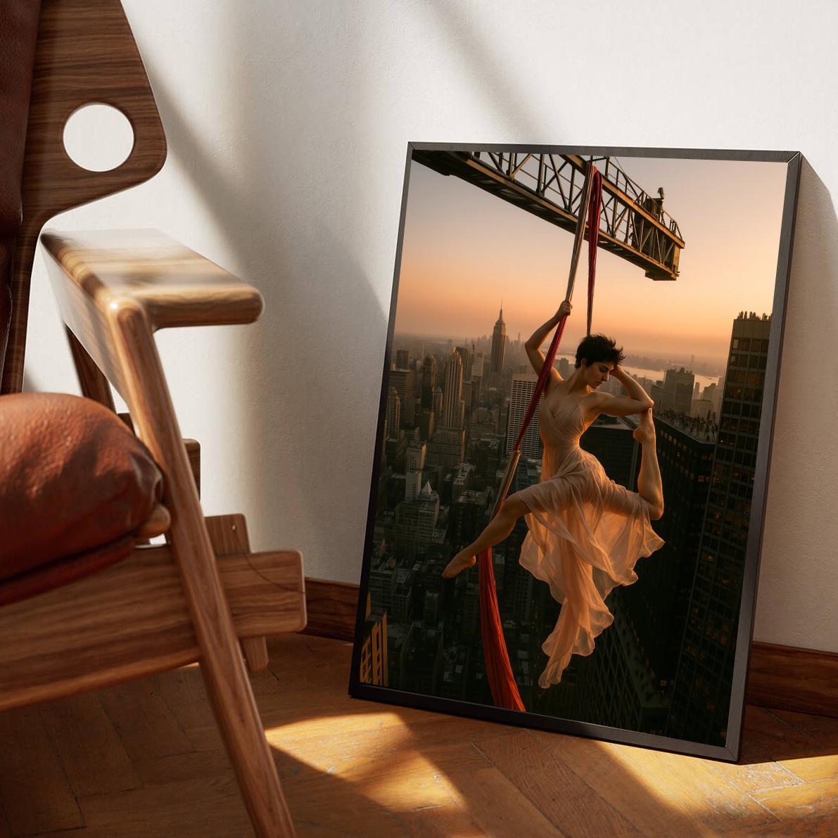 Acrobatics Cityscape poster sfeerbeeld 3